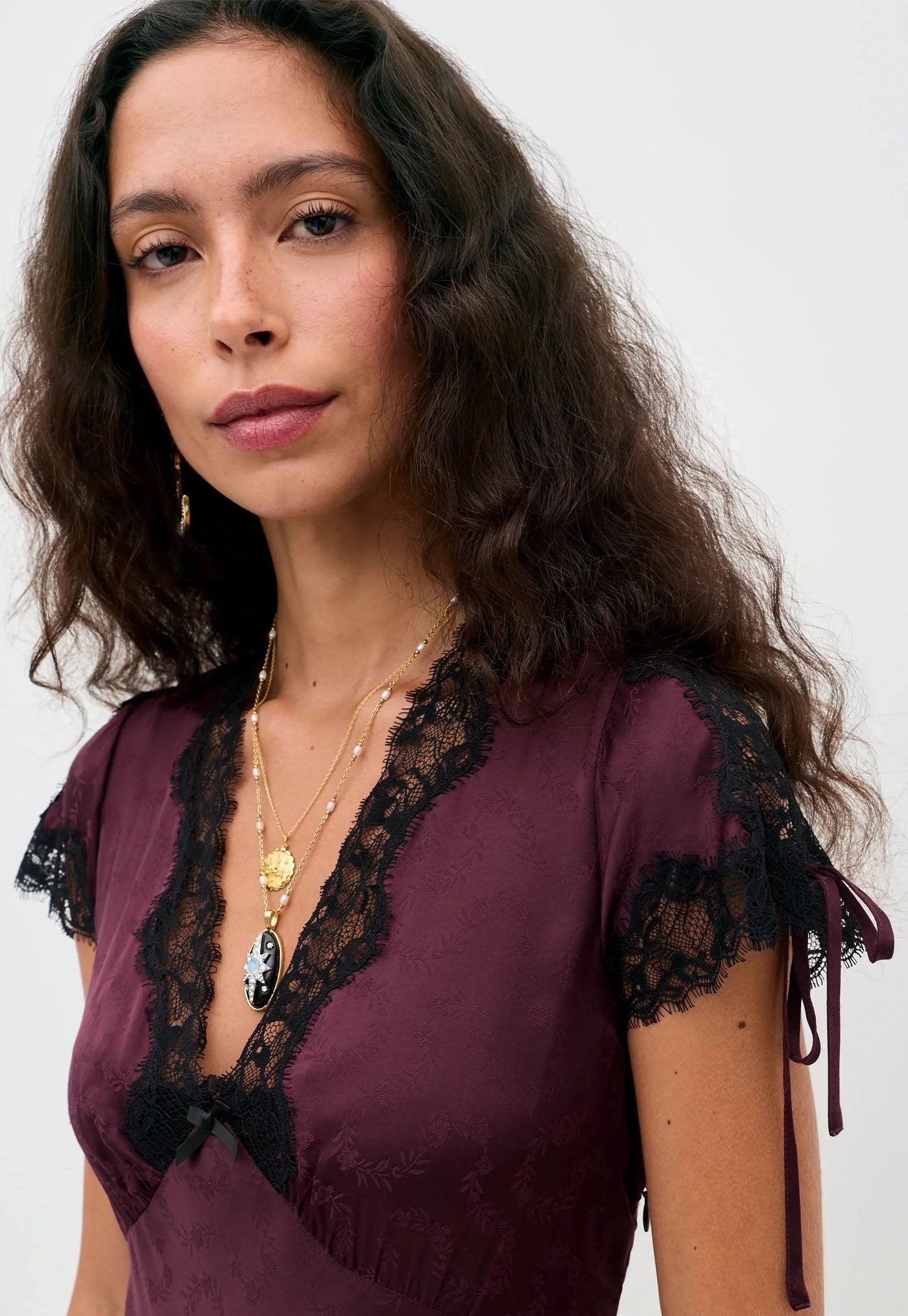 Fern Dress - Floral Trail Jacquard