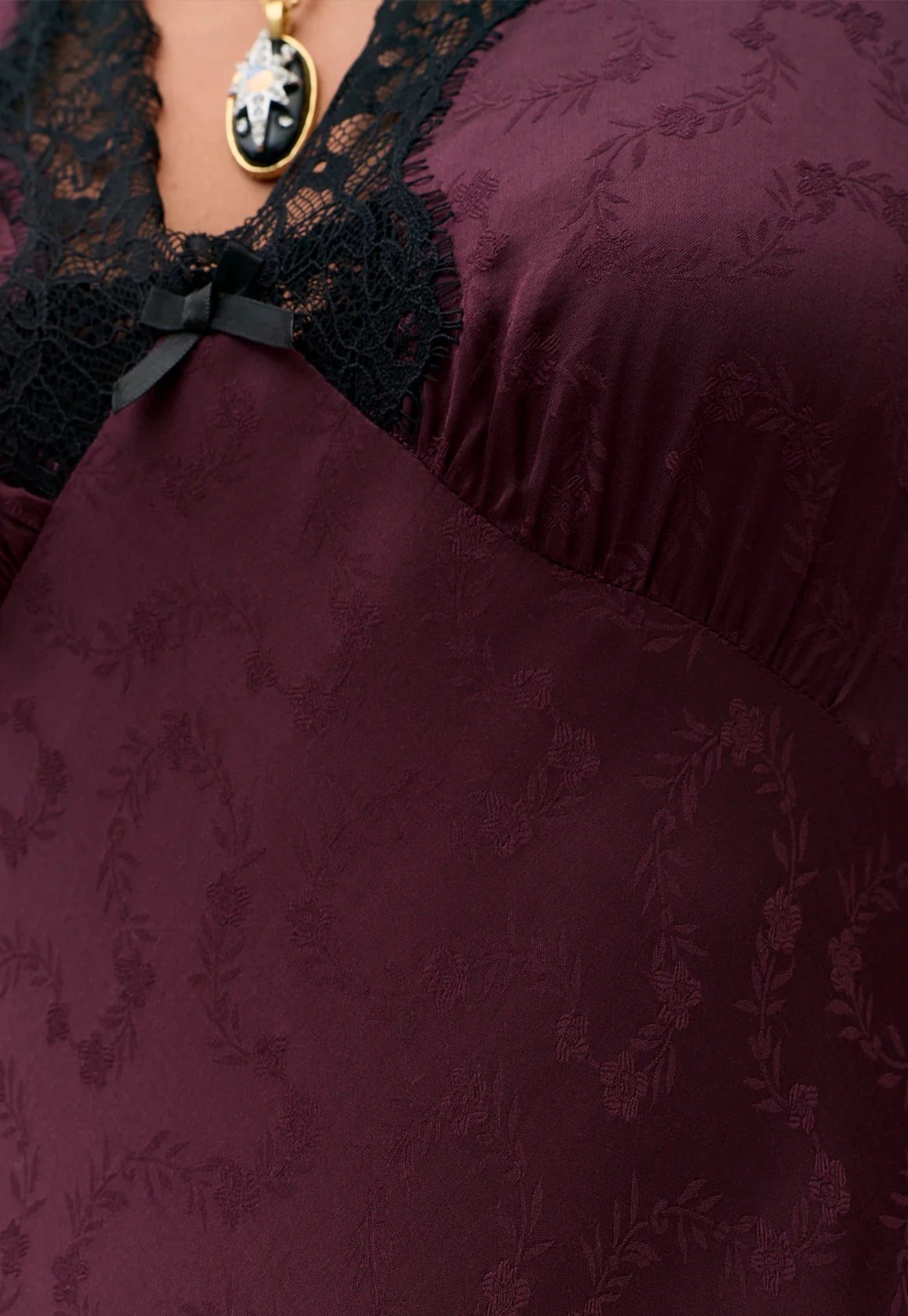 Fern Dress - Floral Trail Jacquard