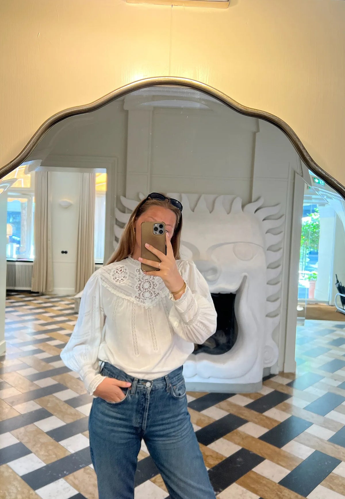 Tamzin Top - Cream