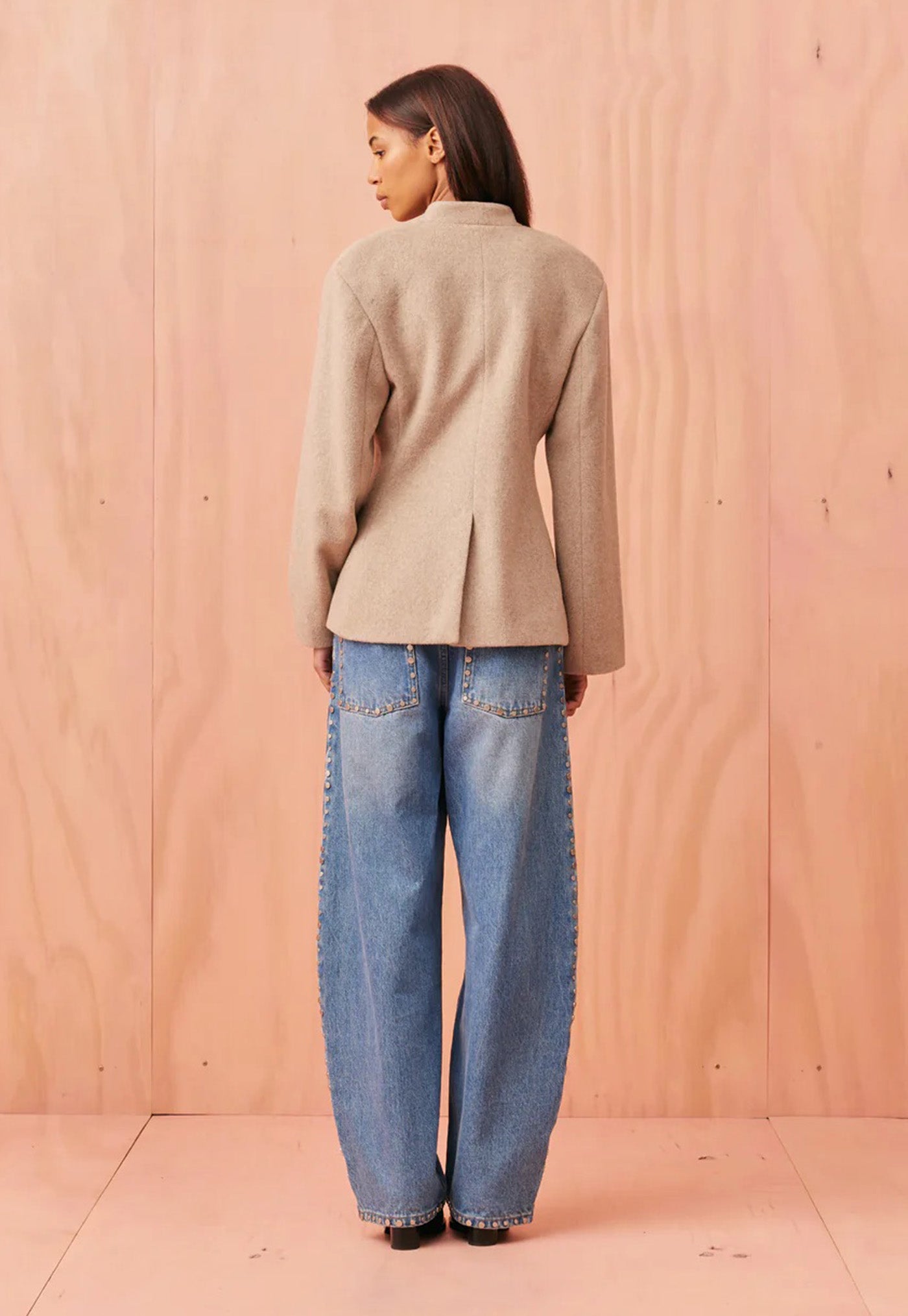 Coco Wool Blazer - Oat