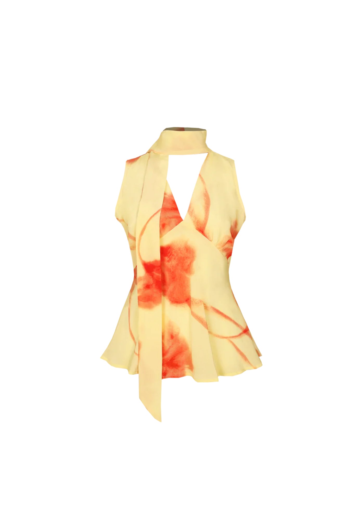 Gloria Sleeveless Top - Sunrise Floral