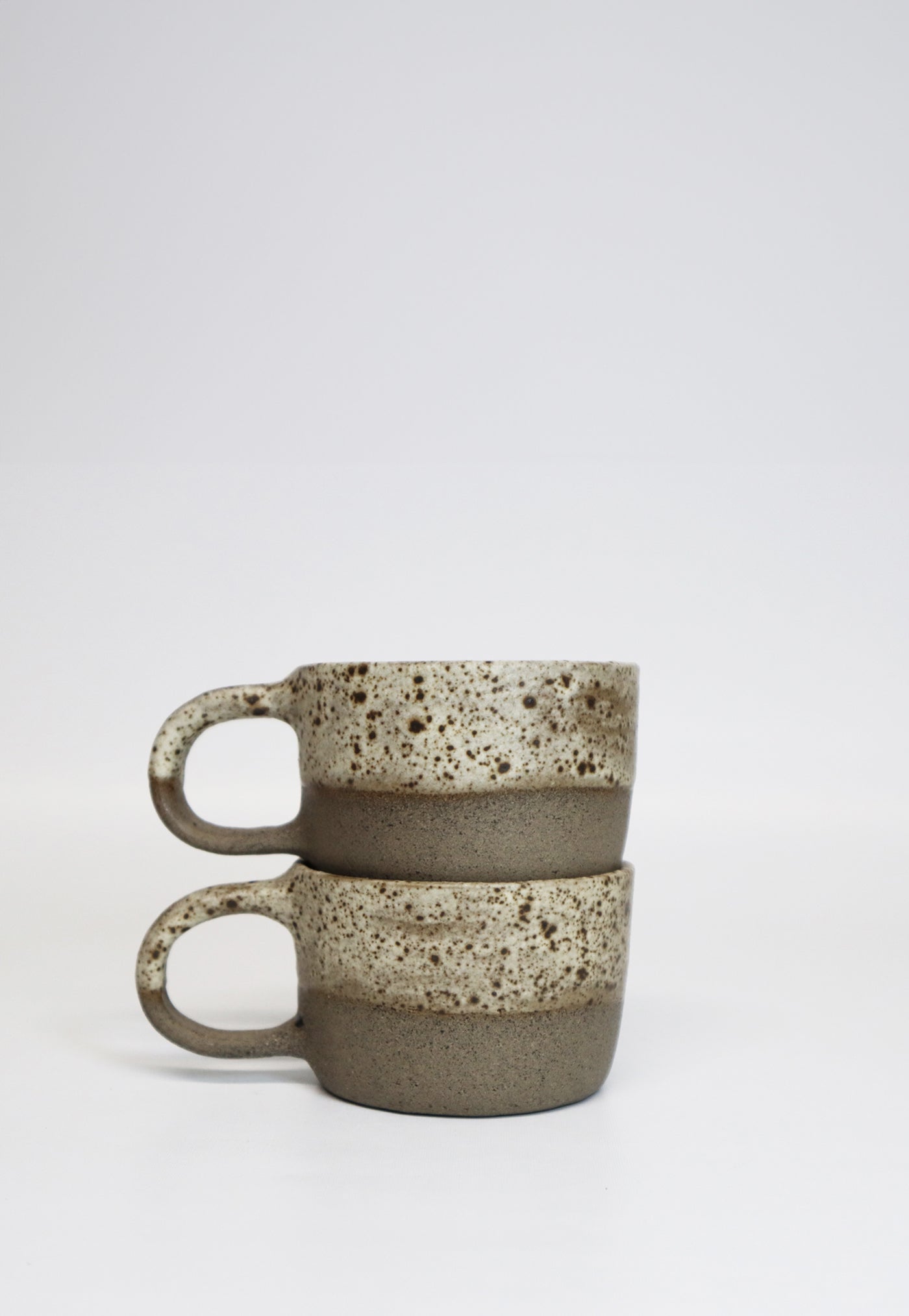 Espresso Mug With Handle - Rusted Cream sold by Angel Divine