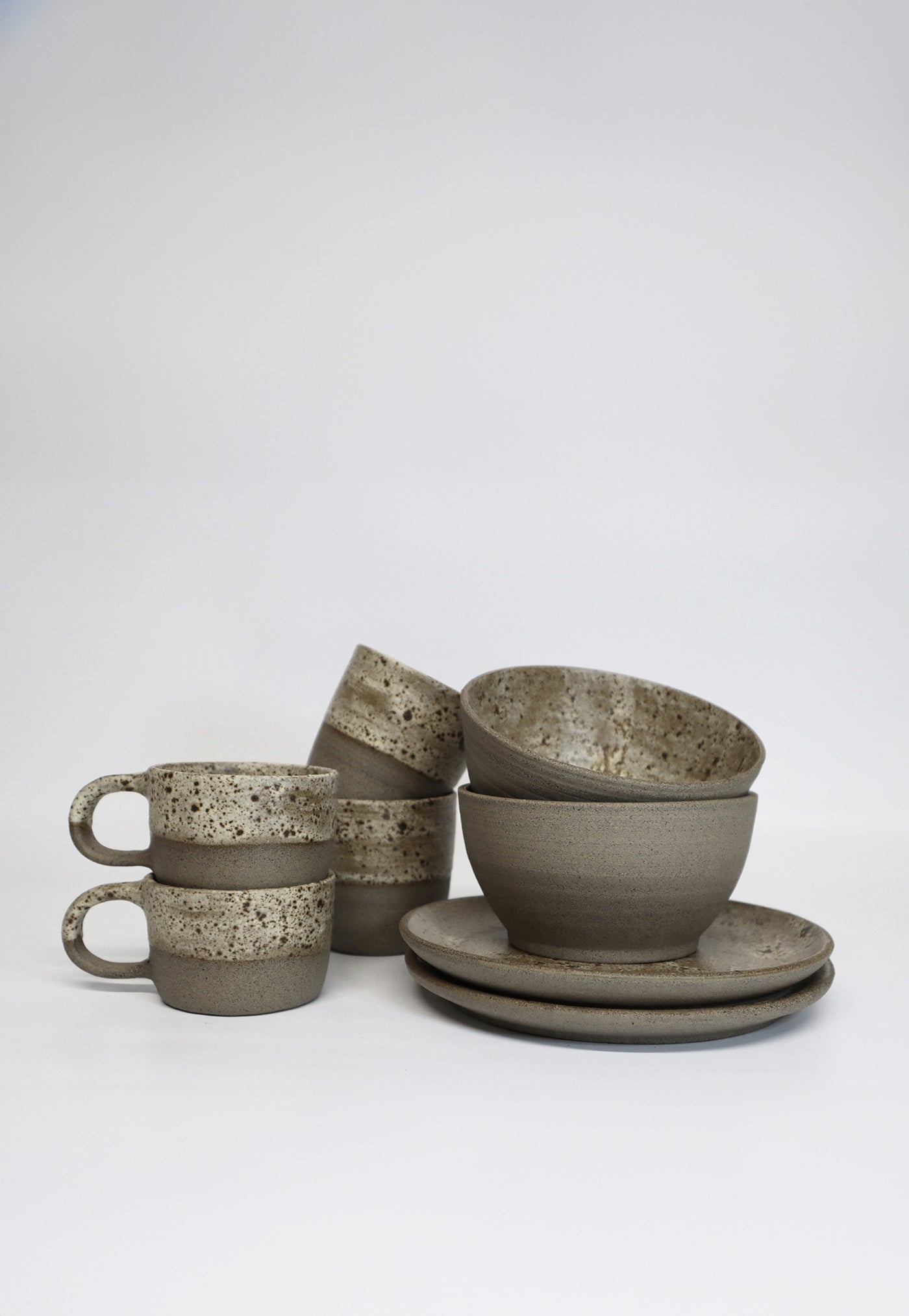 Espresso Mug With Handle - Rusted Cream sold by Angel Divine