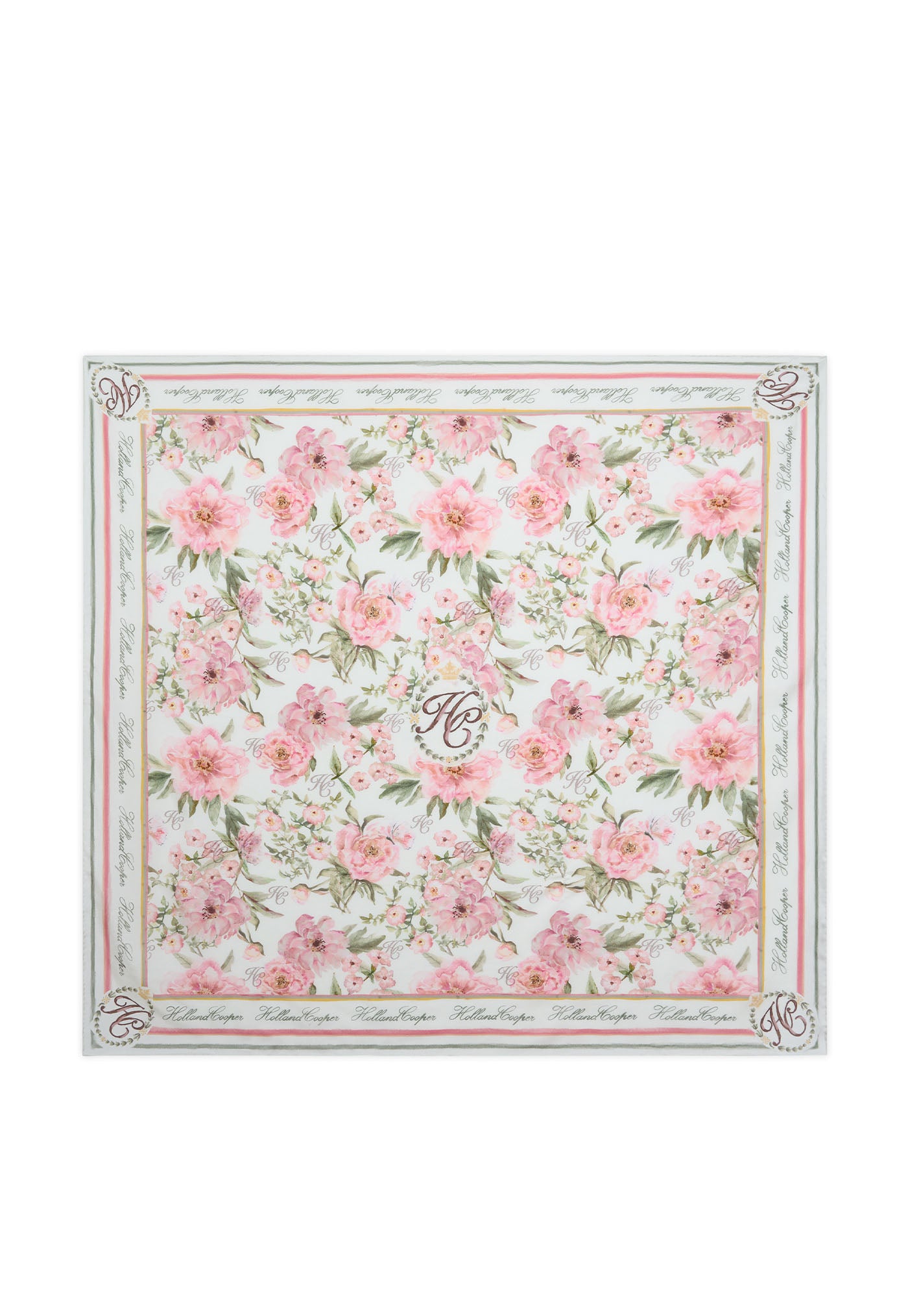 Silk Scarf - English Rose