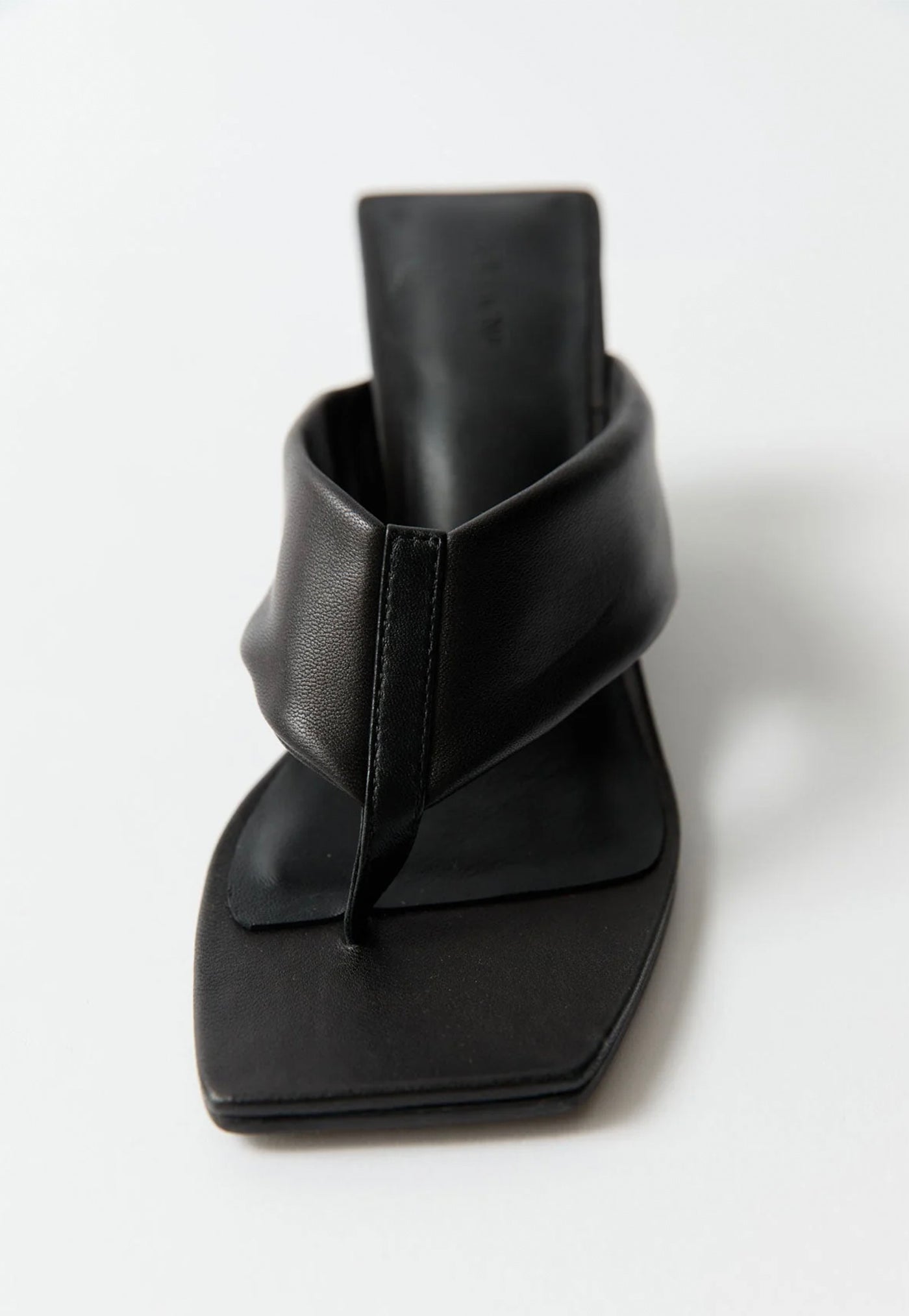 Soft Thong Wedge - Black sold by Angel Divine