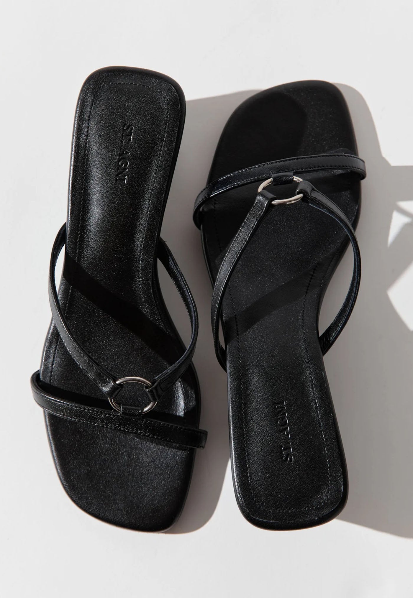 Multi Strap Heel - Black
