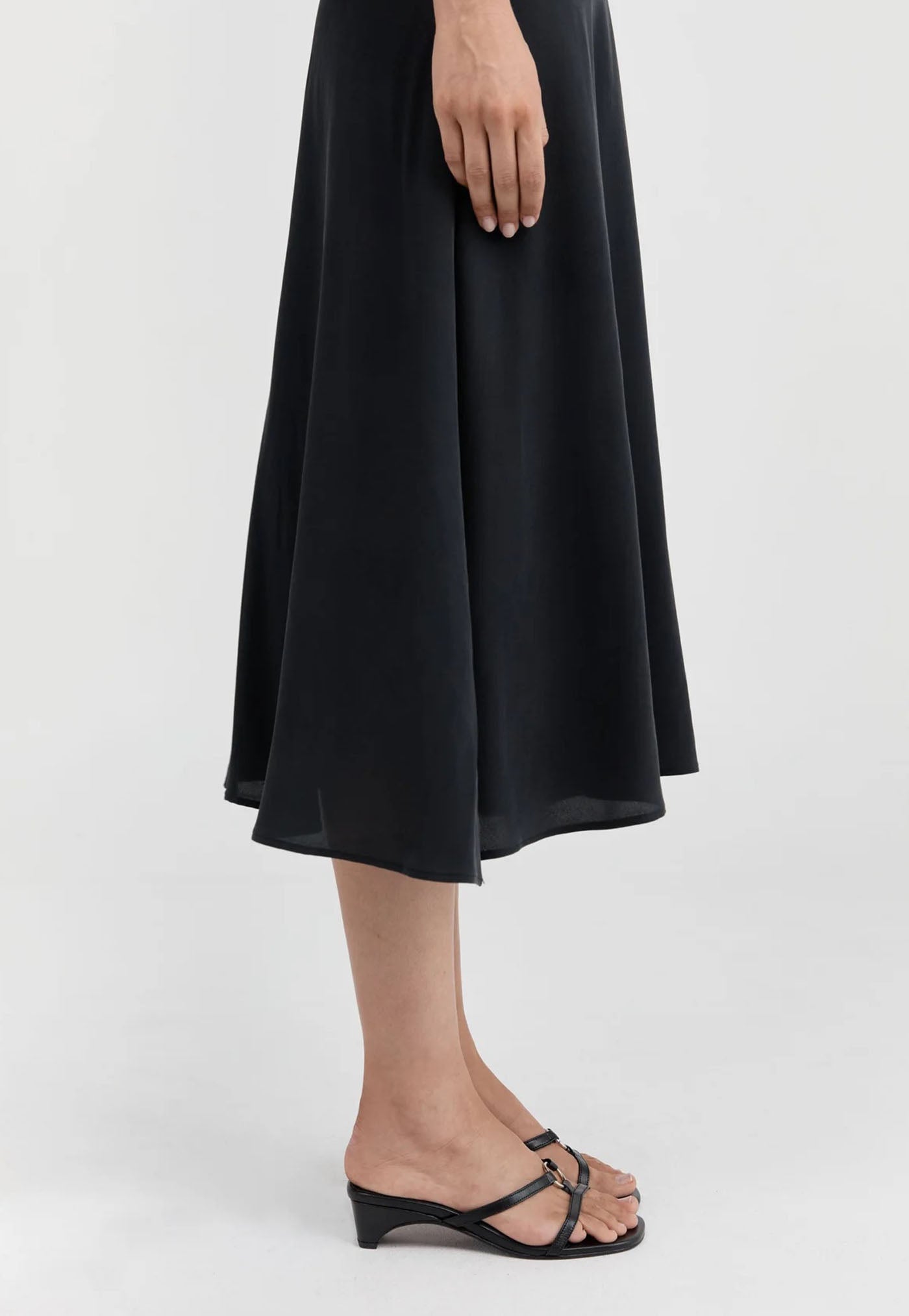 Multi Strap Heel - Black