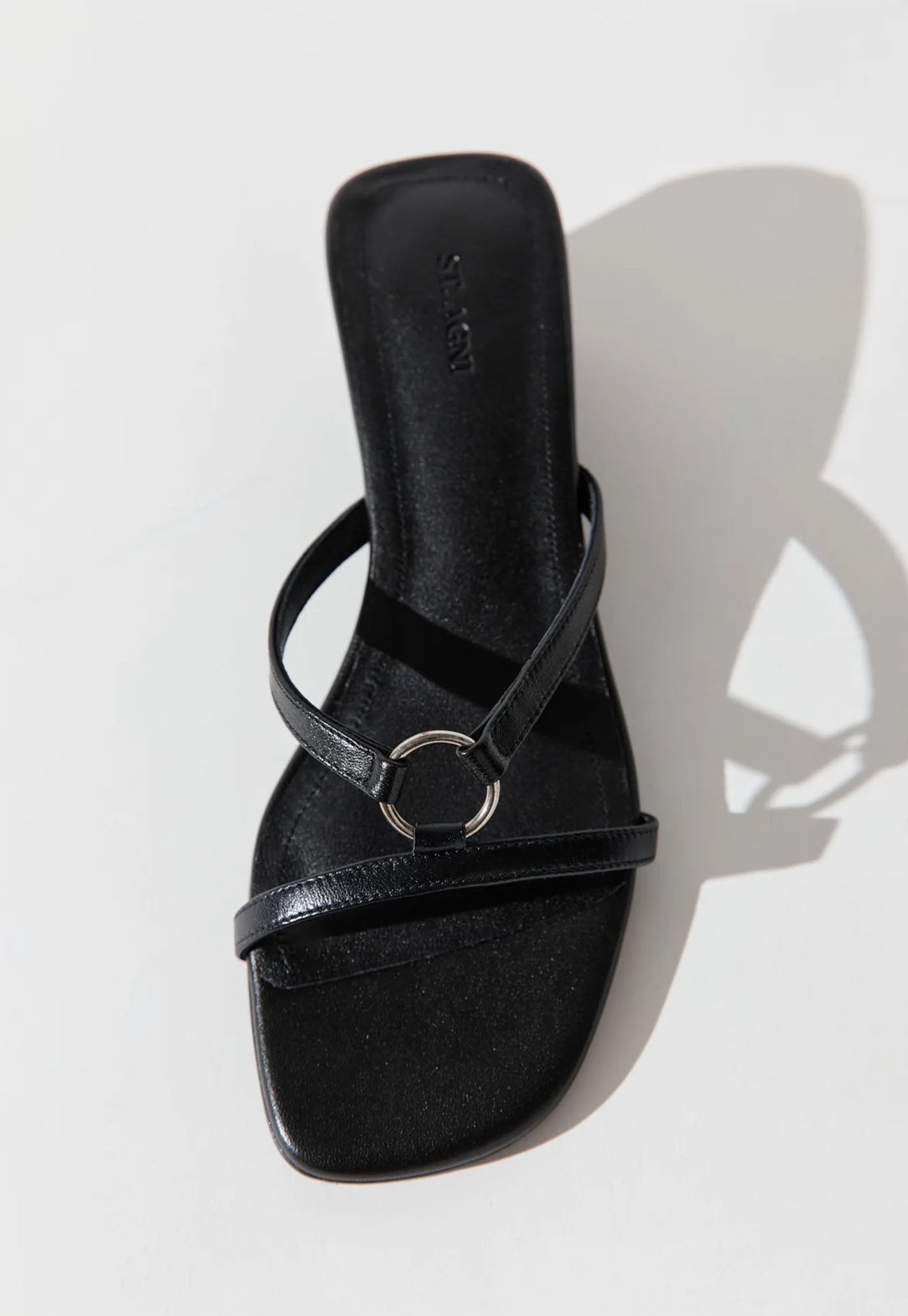 Multi Strap Heel - Black