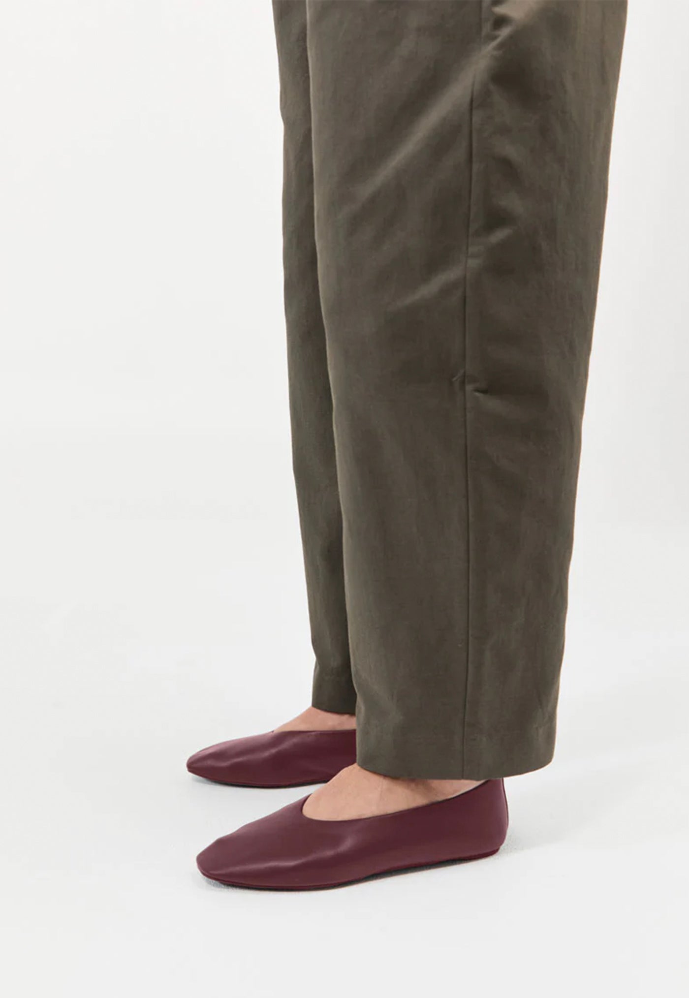 Soft Glove Ballet Flat - Plum