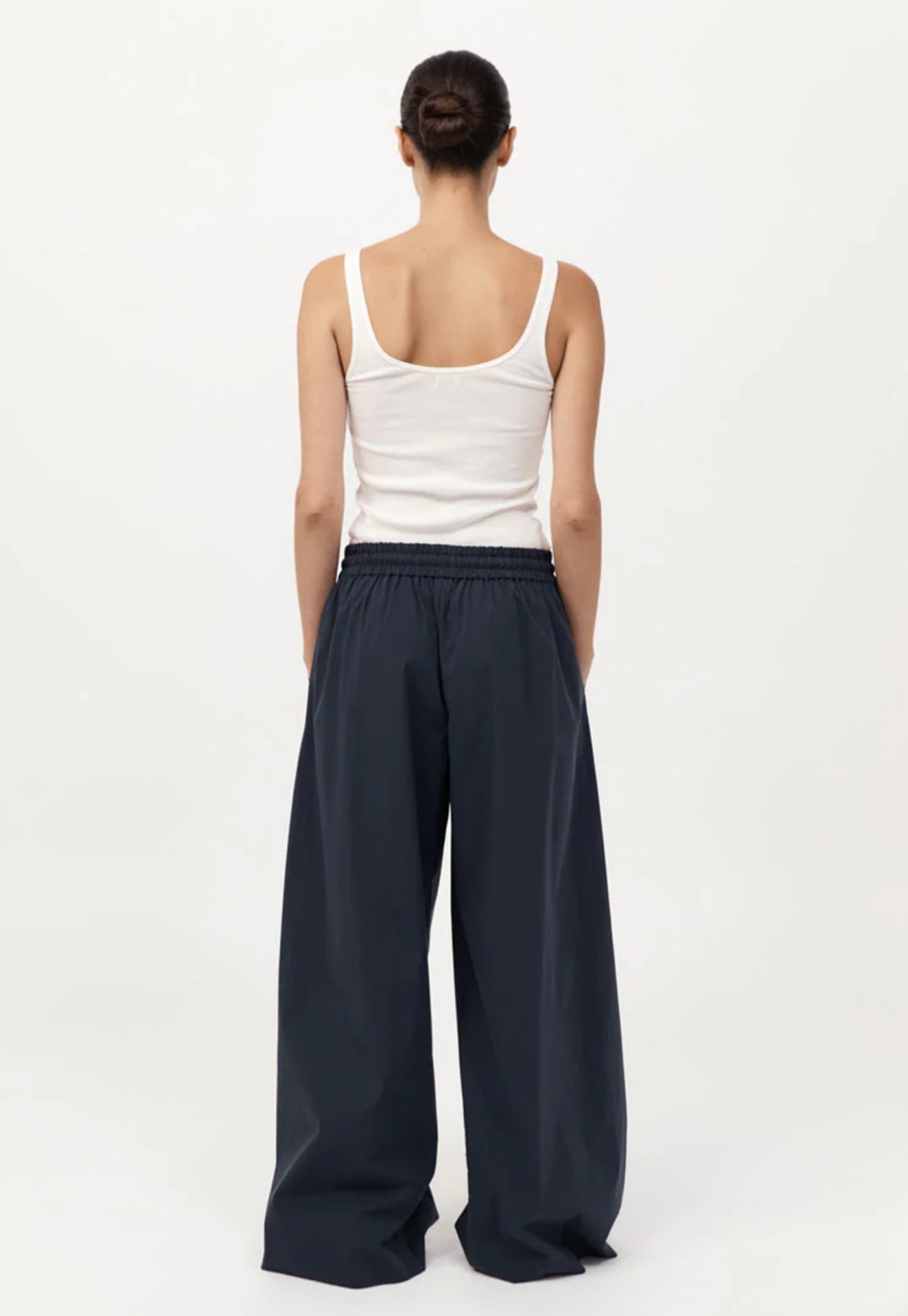 Everyday Drawstring Pant - Dark Ink