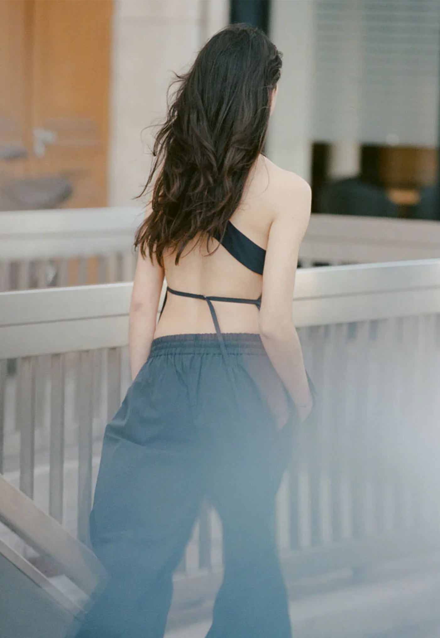 Racerback Top - Dark Ink