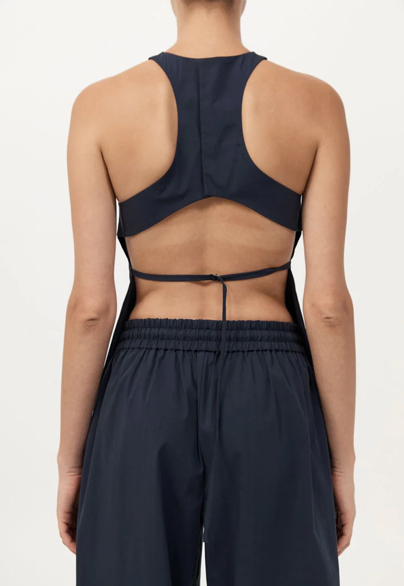 Racerback Top - Dark Ink