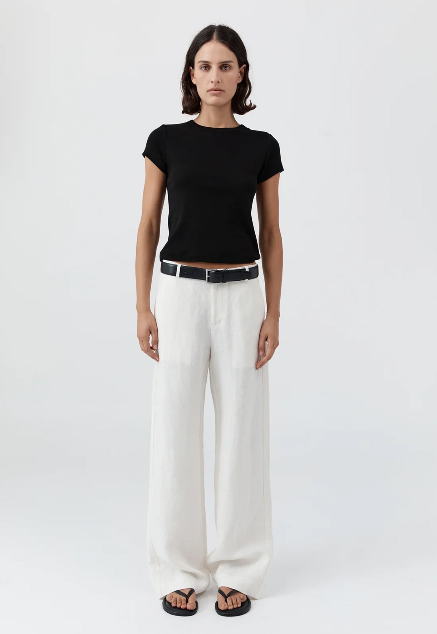 Organic Cotton Baby Tee - Jet Black