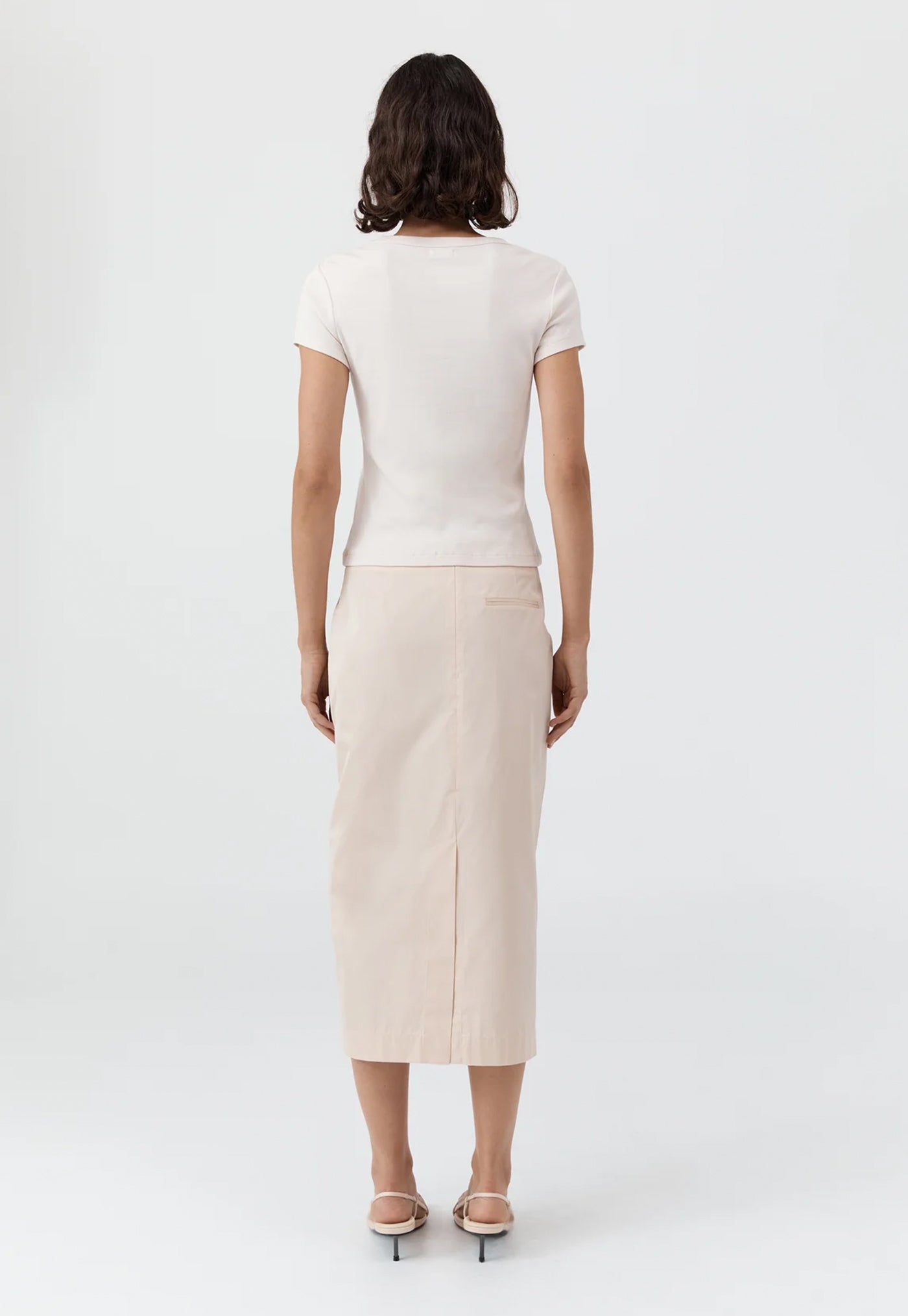 Organic Cotton Baby Tee - Shell Pink