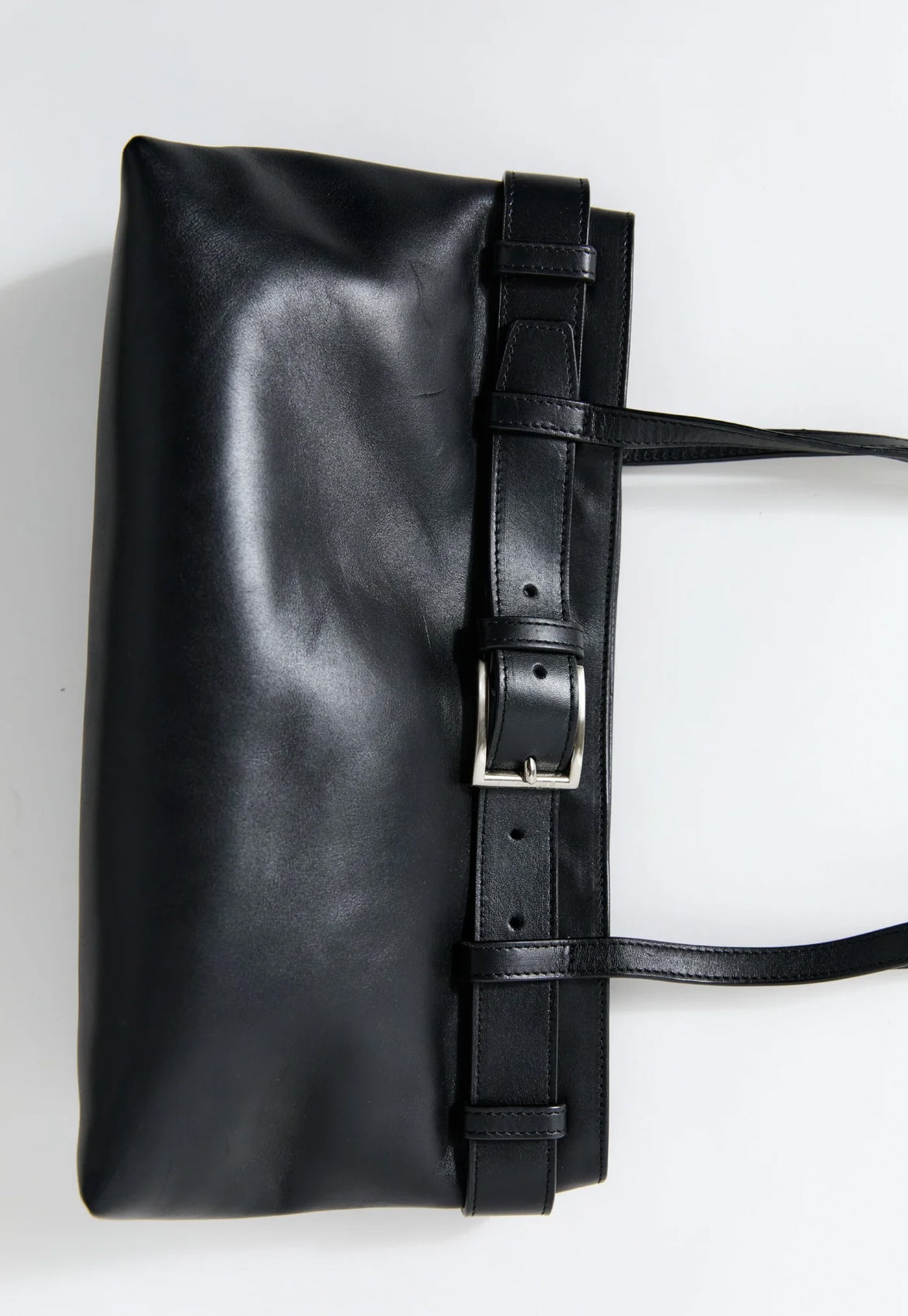 Belt Detail Baguette - Black