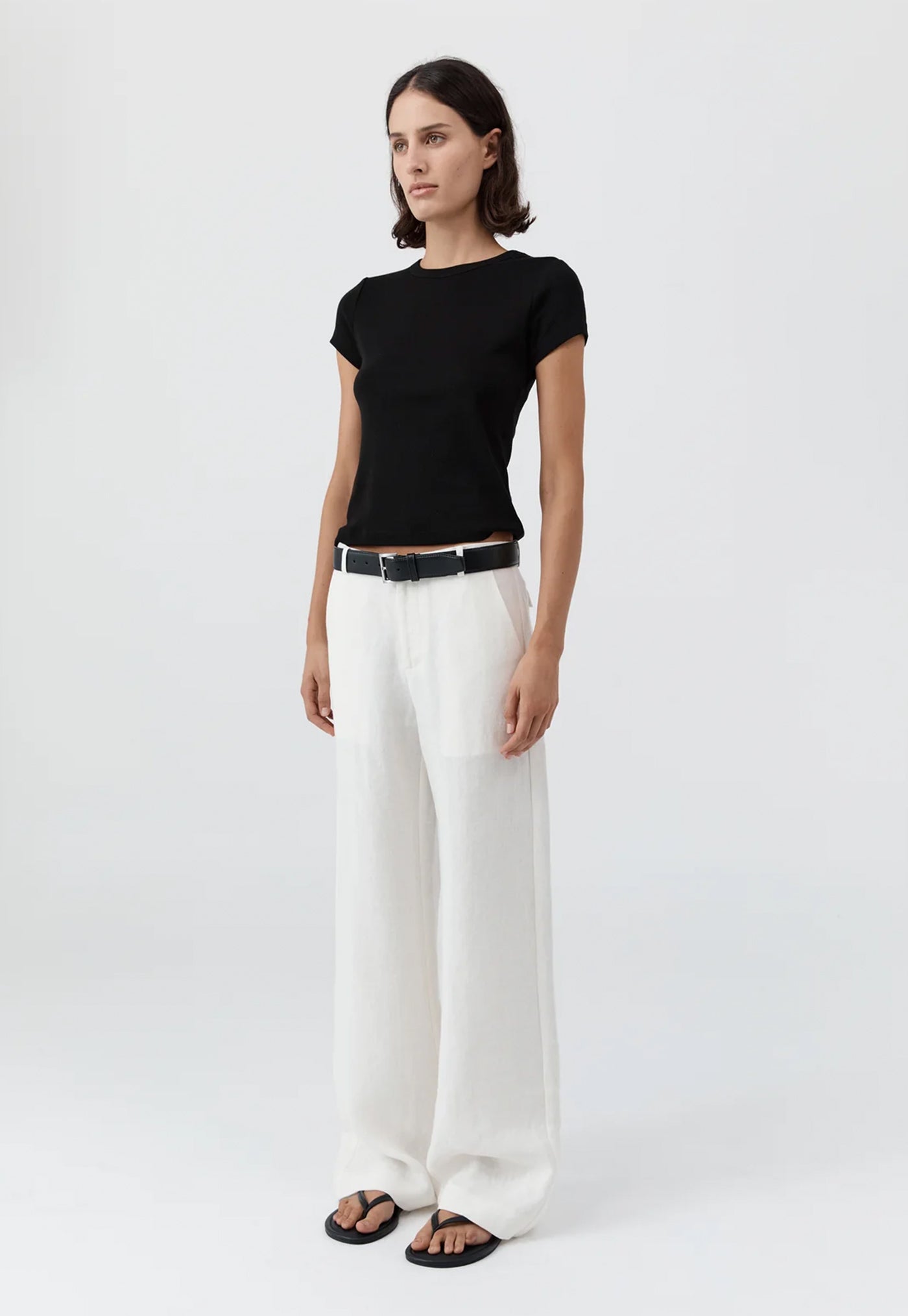 Organic Cotton Baby Tee - Jet Black