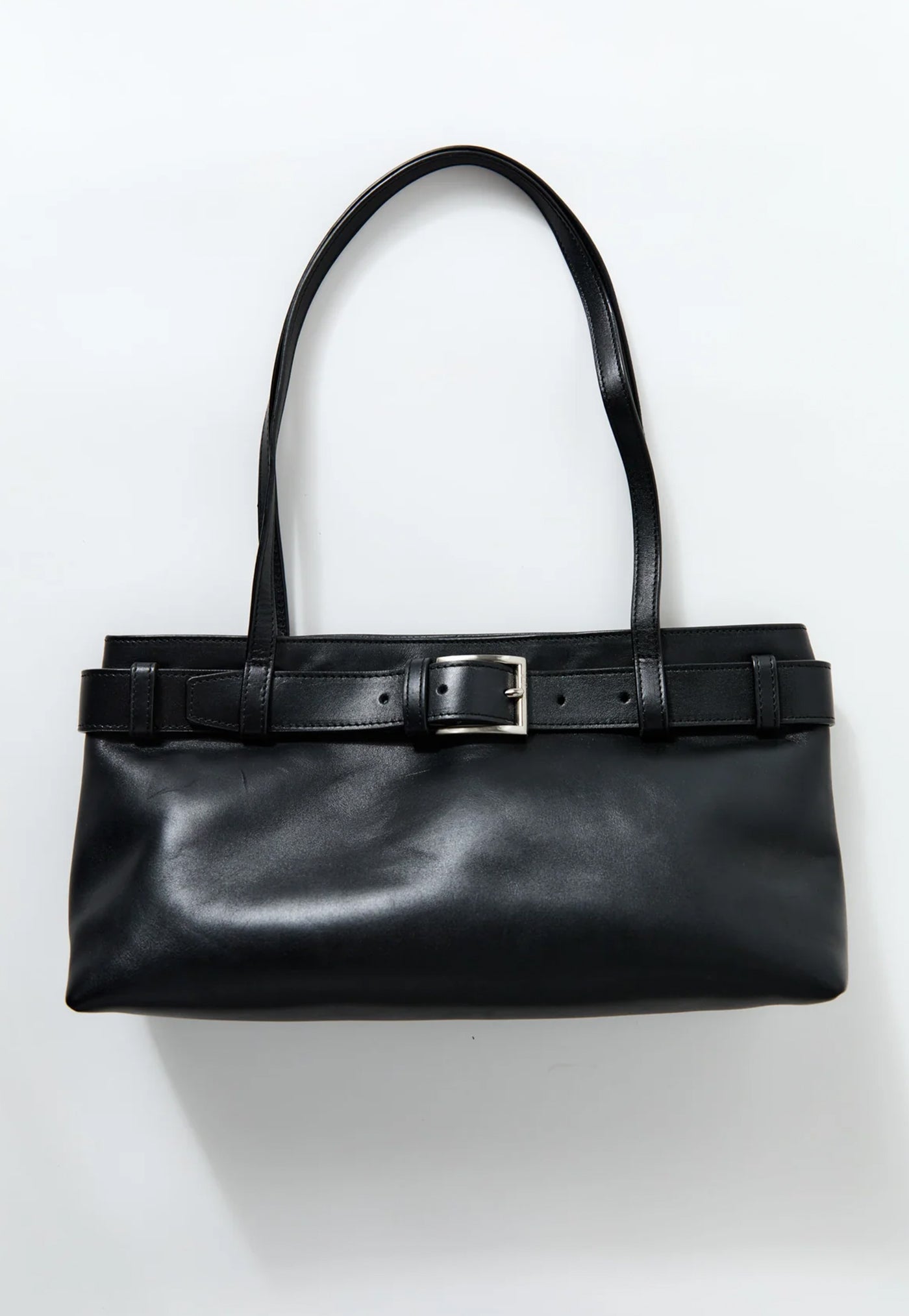 Belt Detail Baguette - Black