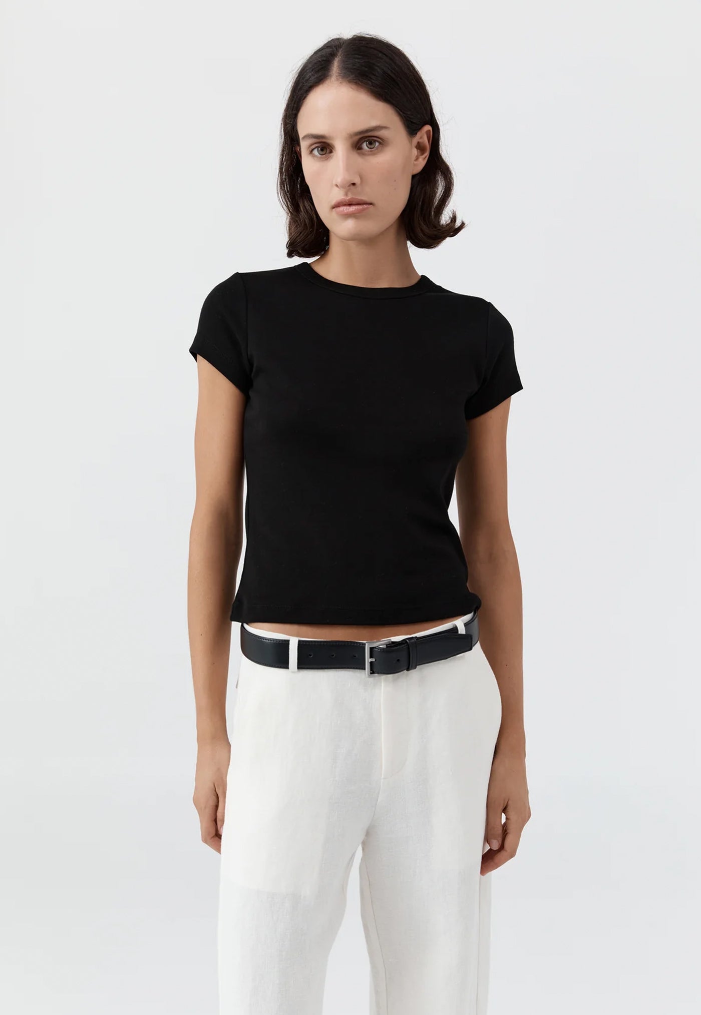 Organic Cotton Baby Tee - Jet Black