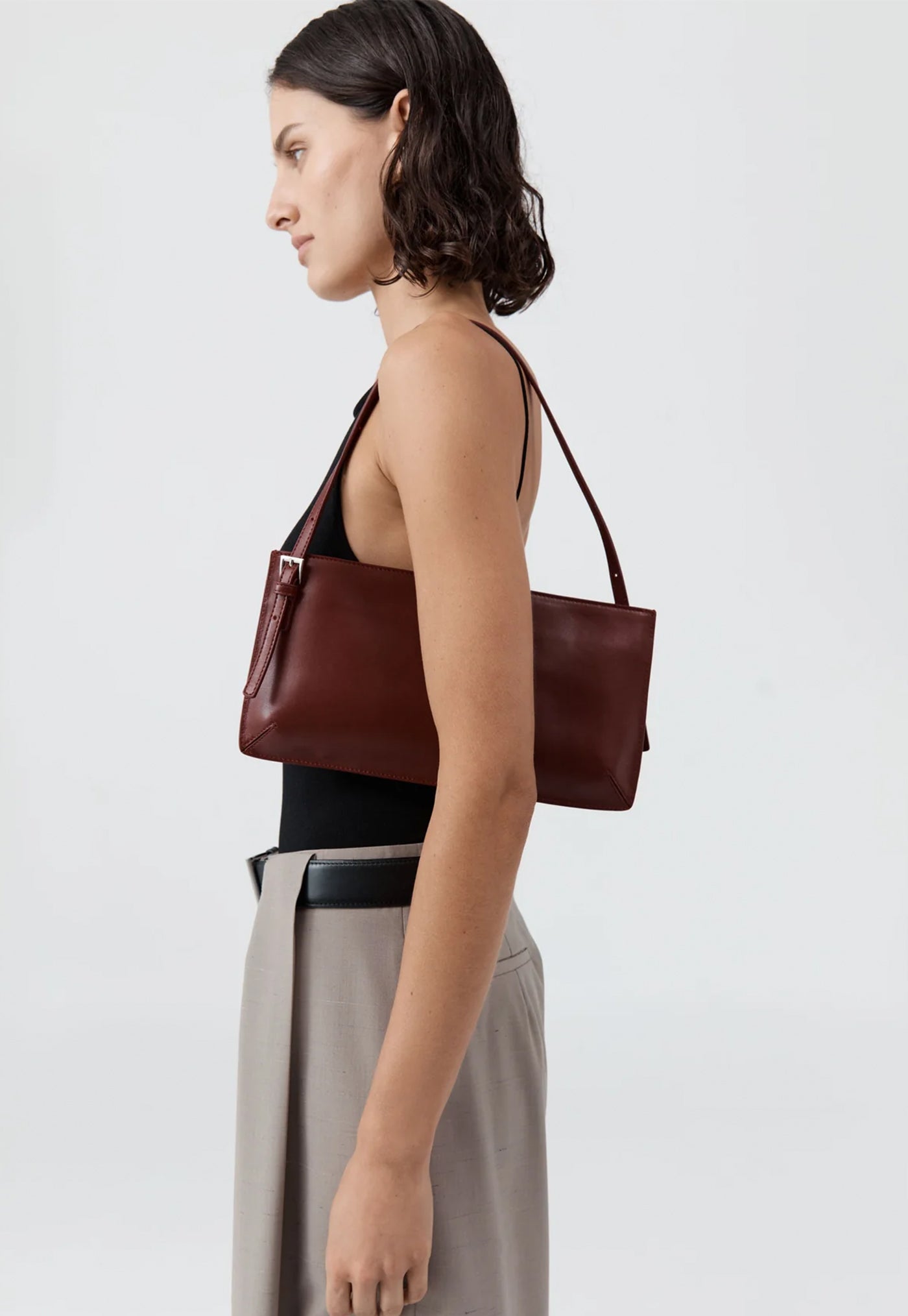 90s Belt Bag - Mahogany