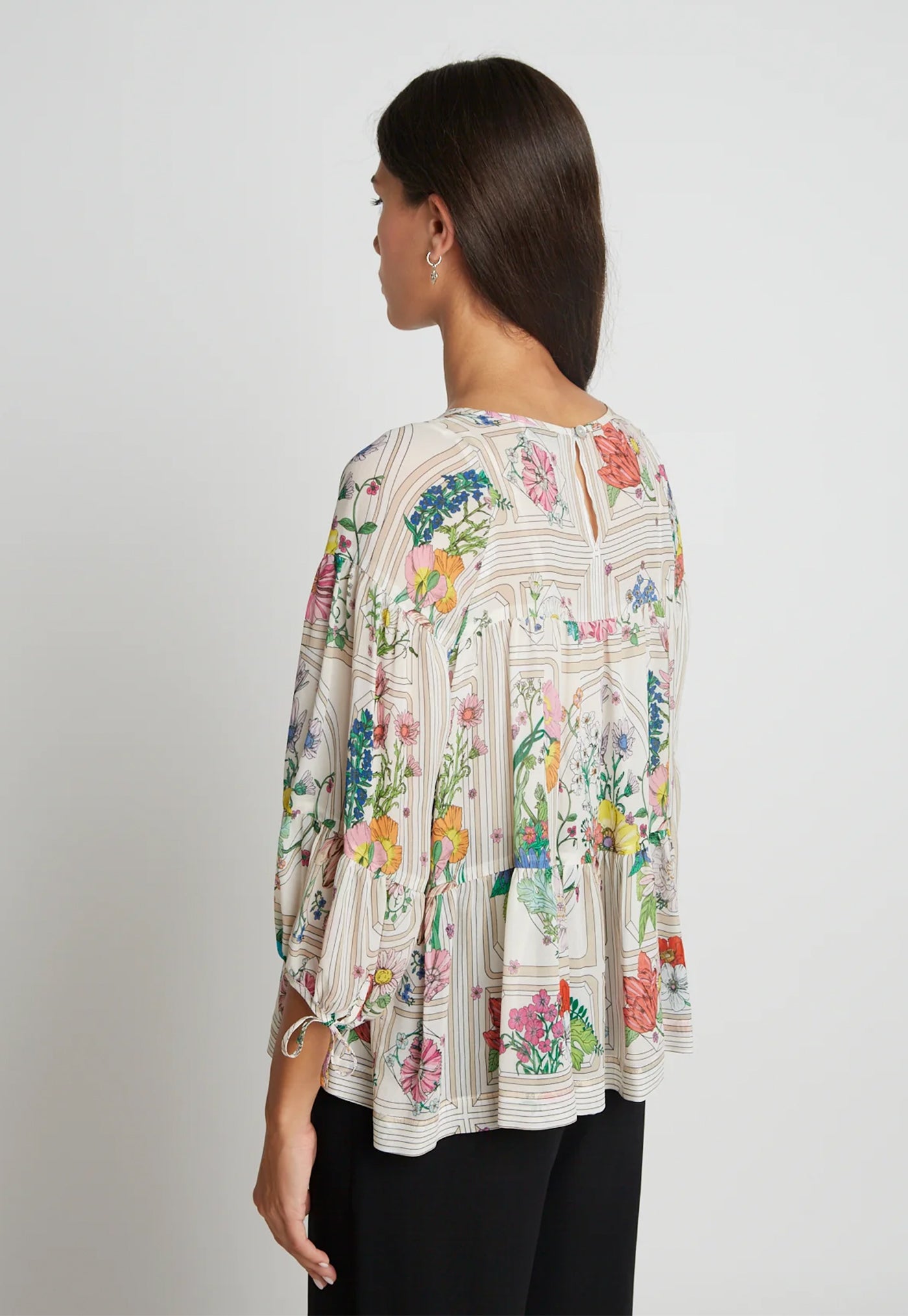 Chaotic Good Blouse - Ornate Cream sold by Angel Divine