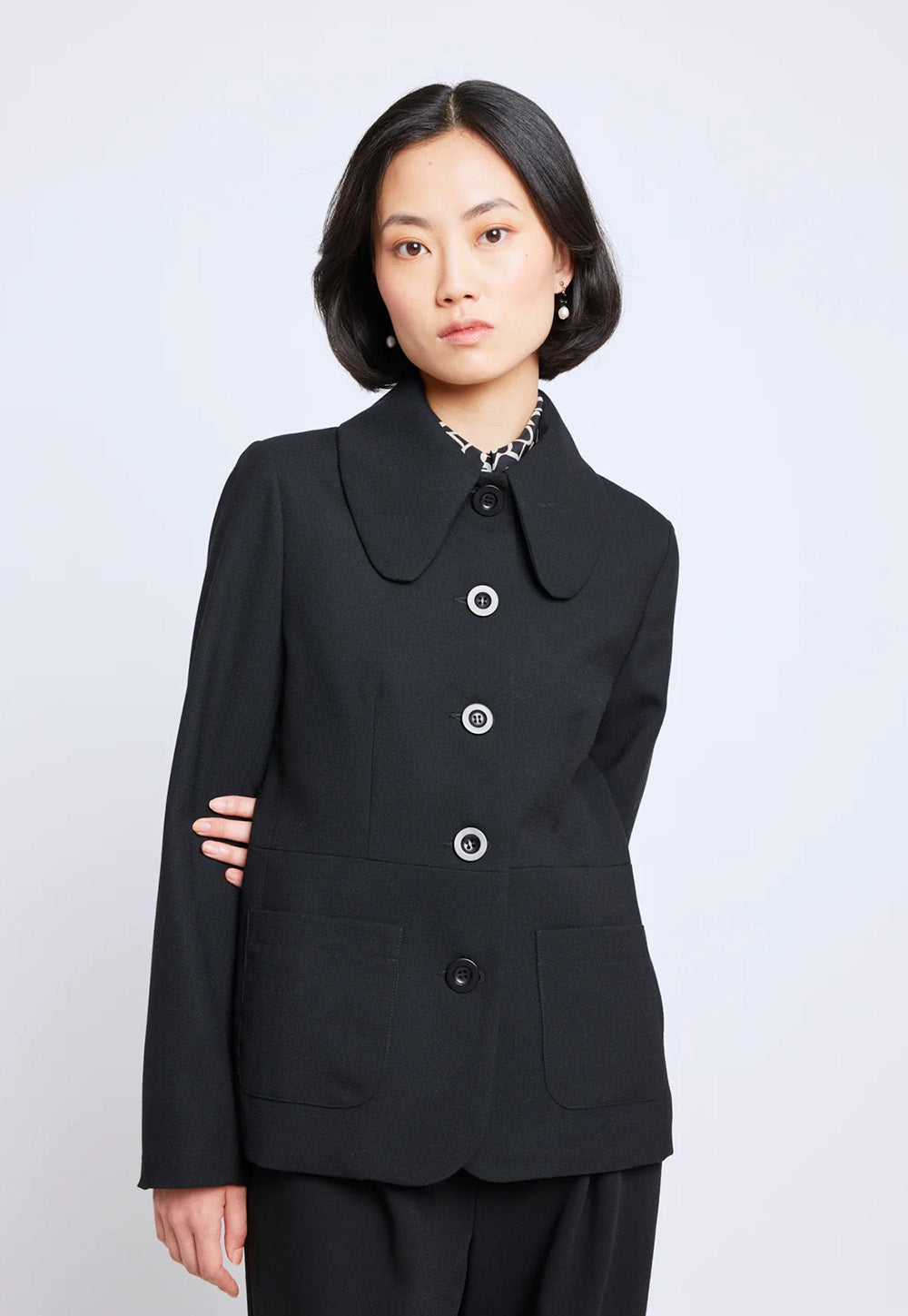 Crossover Blazer - Black