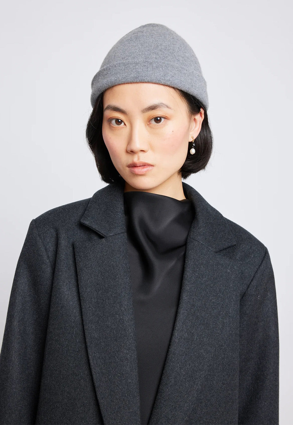 Slam Dunk Beanie - Charcoal