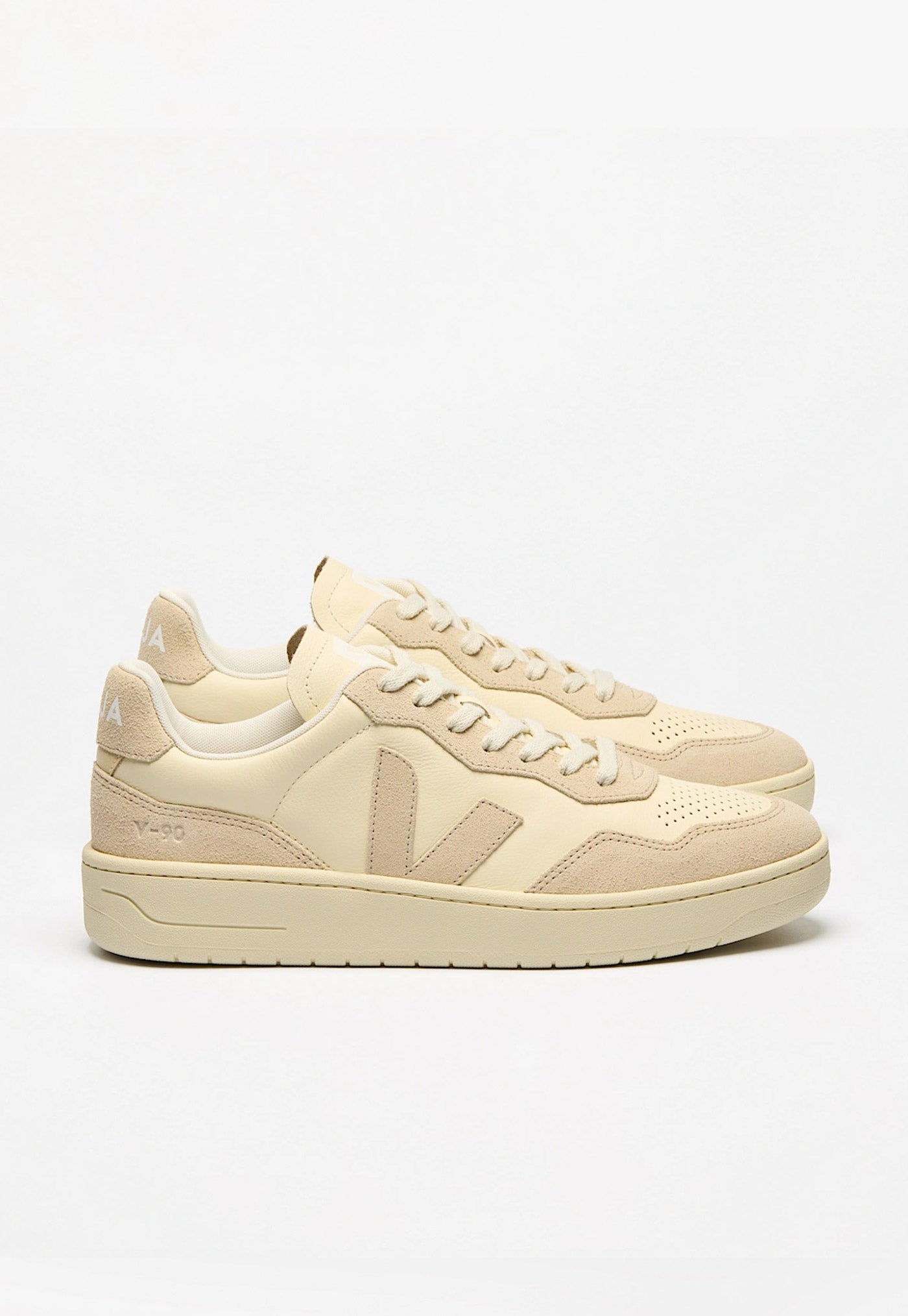 V-90 Leather - Cashew/Oat