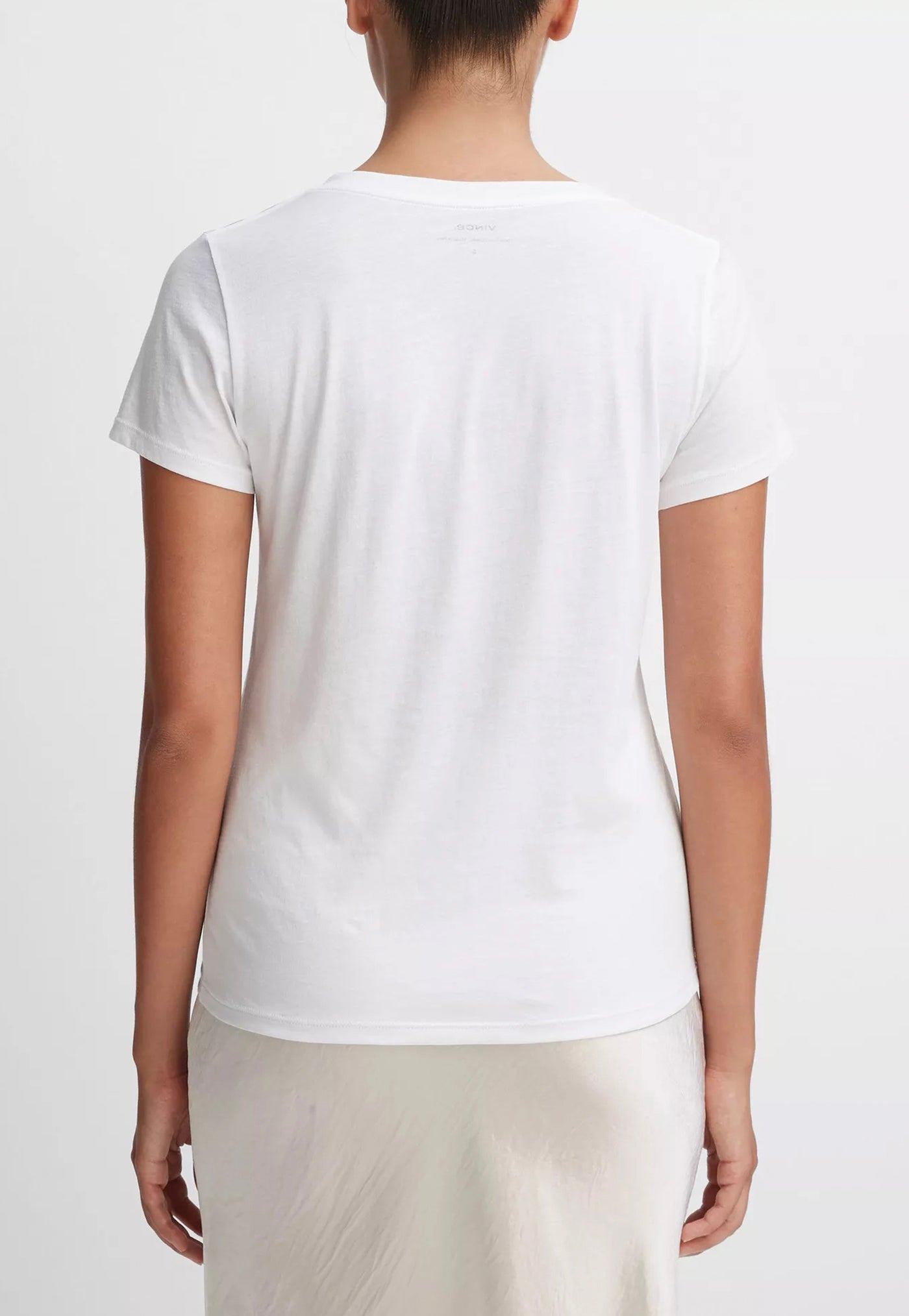 Essential V-Neck - Optic White sold by Angel Divine