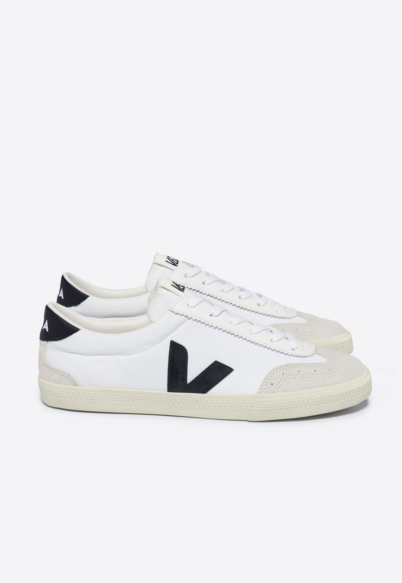 Volley Canvas - White Black sold by Angel Divine