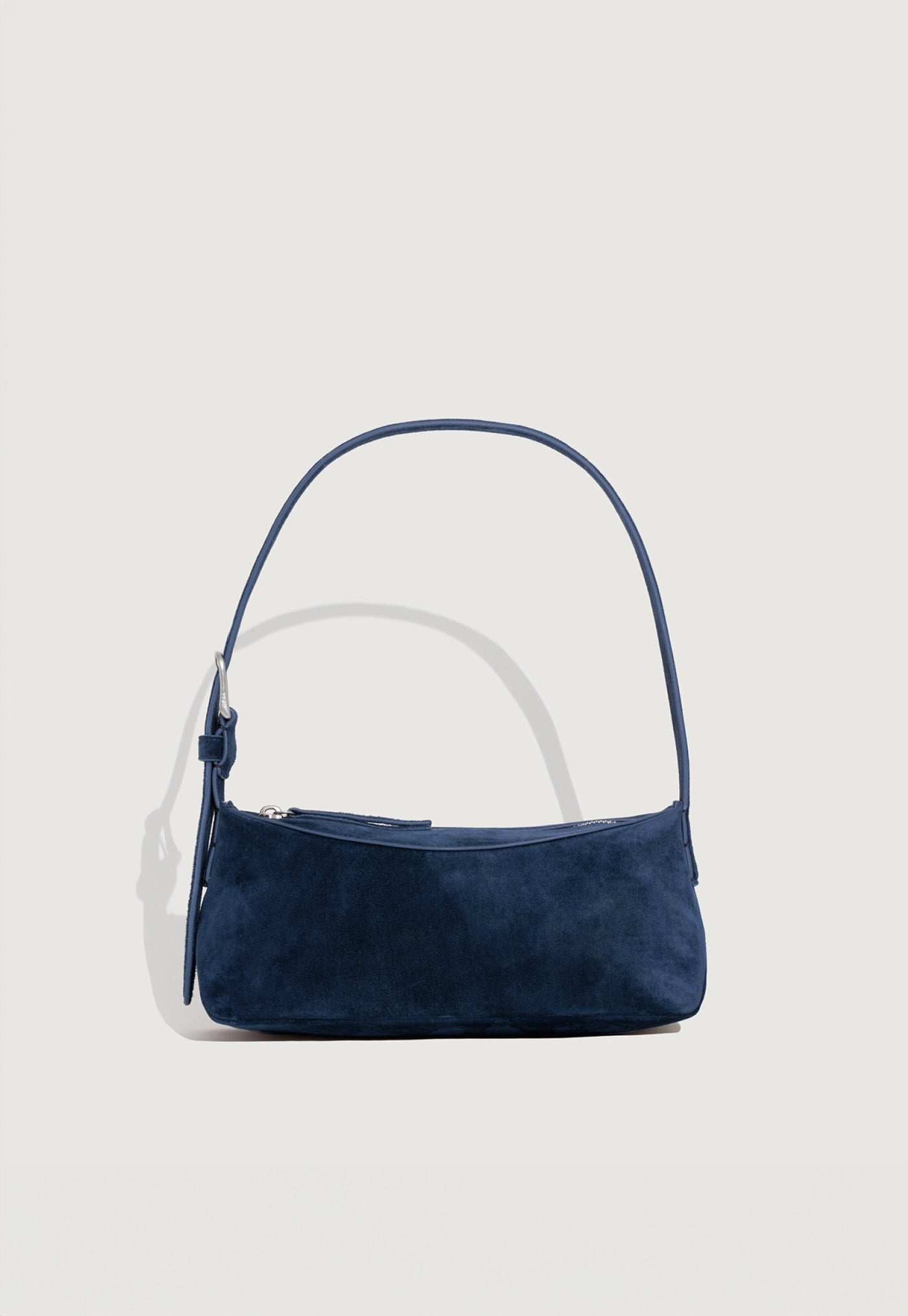 Bobby Bag - Blue Navy Suede