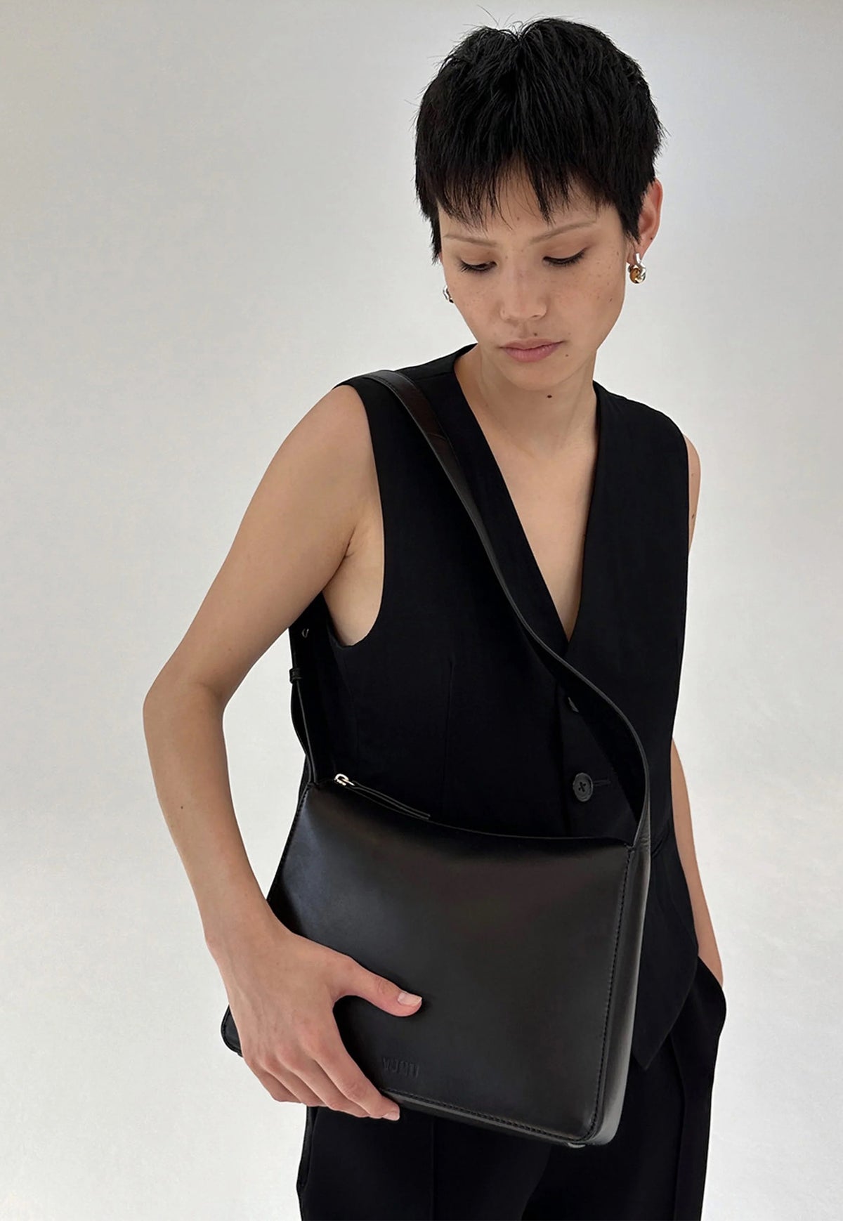Brooke Bag - Black Lamb