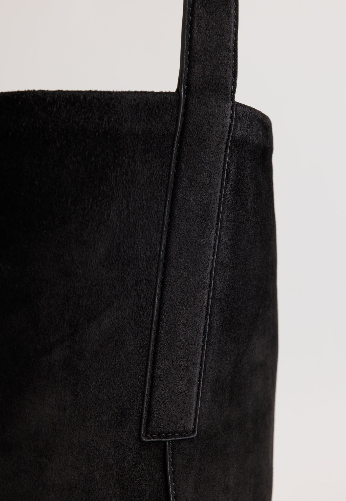Teresa Tote - Black Suede