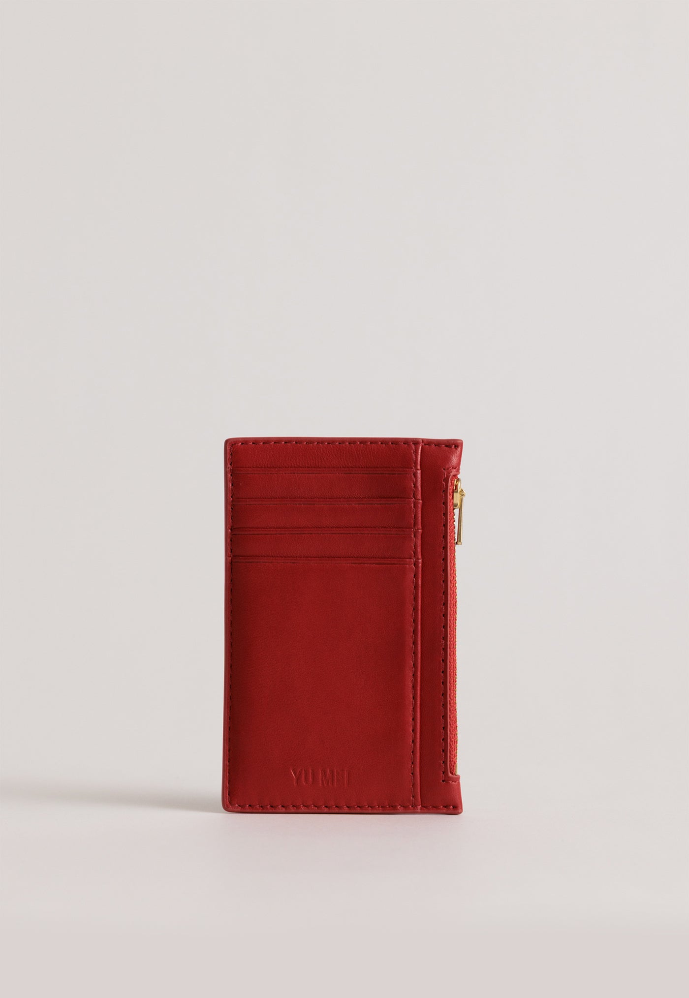 Frank Cardholder - Lobster Red Lambskin