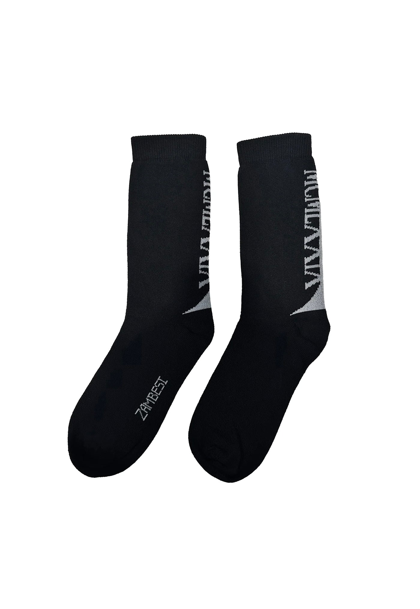 Merino Achilles Socks - Black/Bone