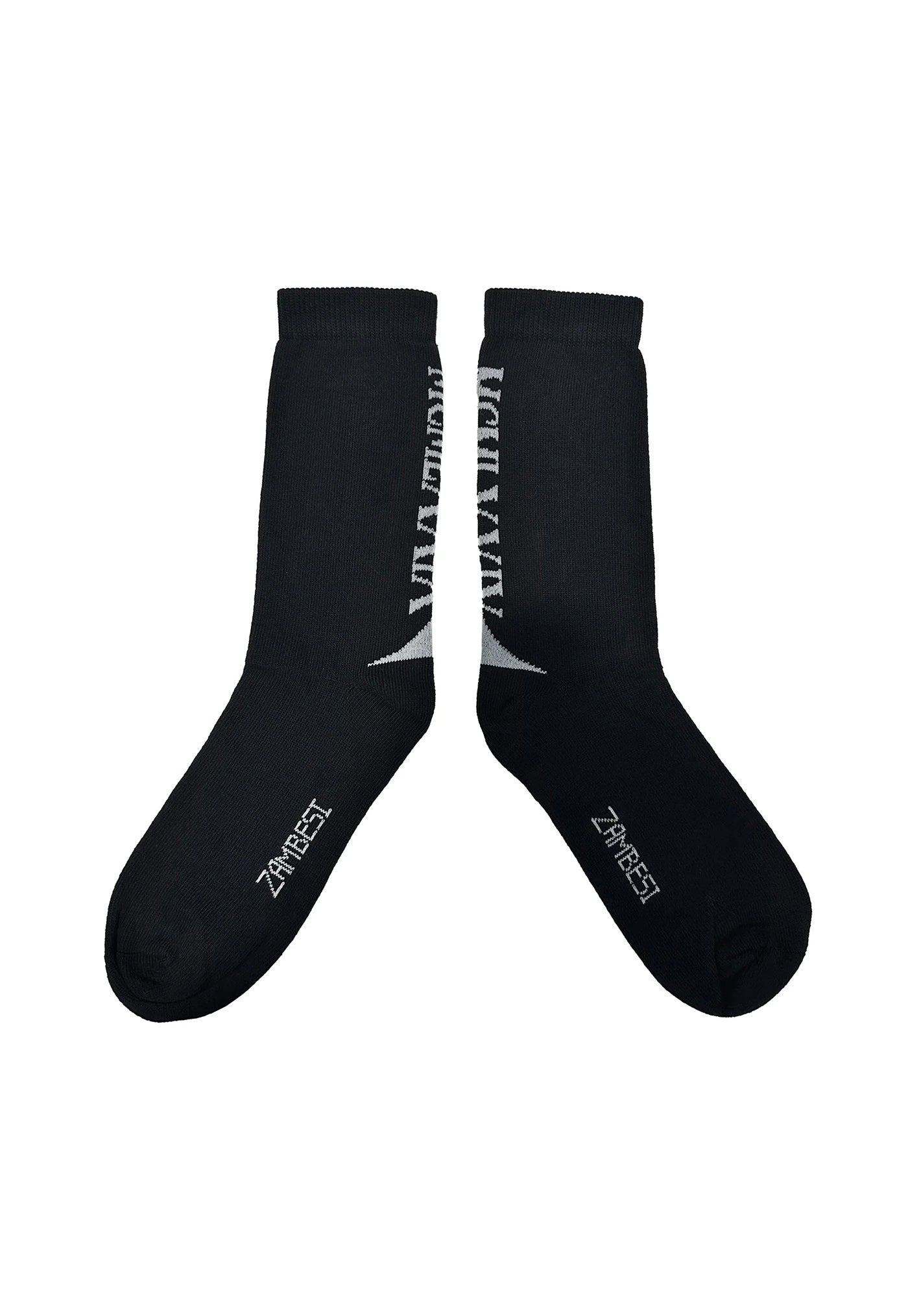 Merino Achilles Socks - Black/Bone