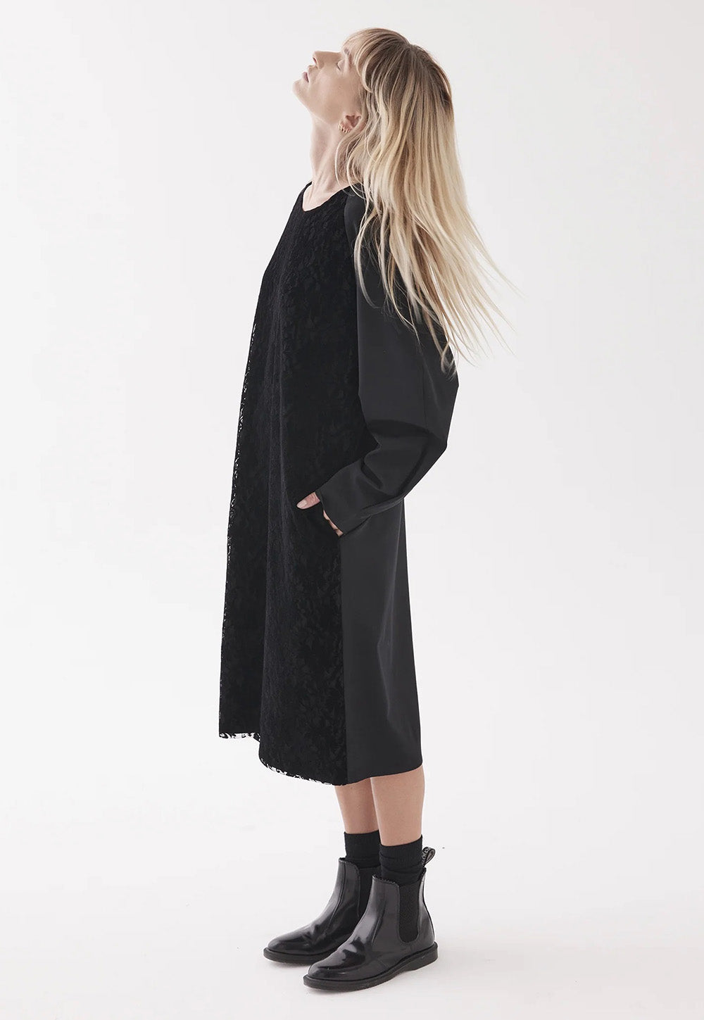 Tempo Dress - Suit Black