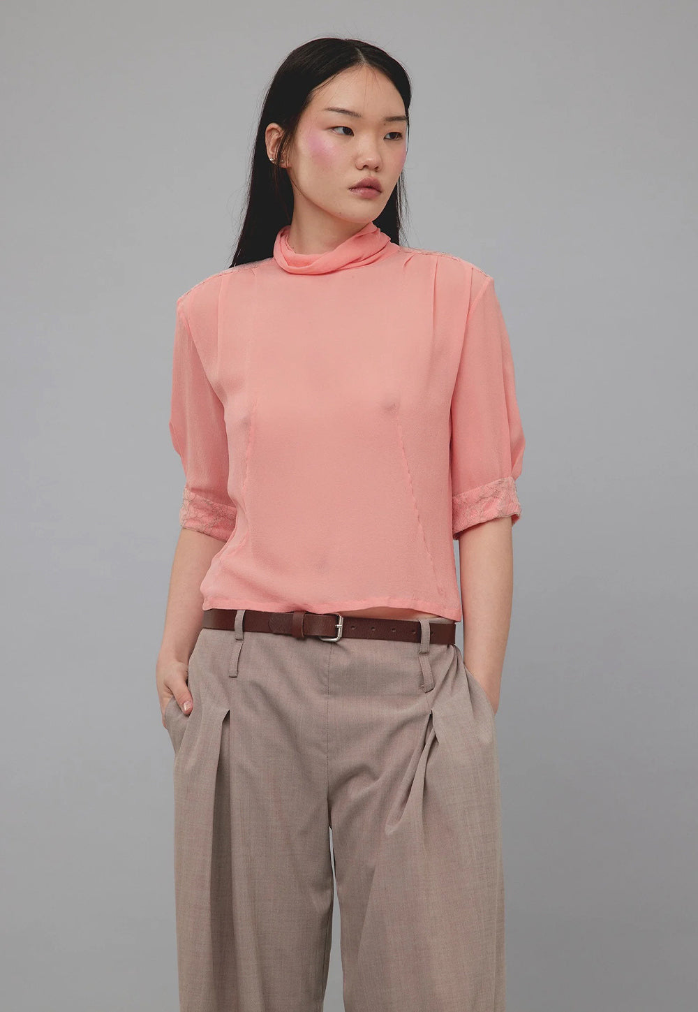 Accent Top - Rosewater