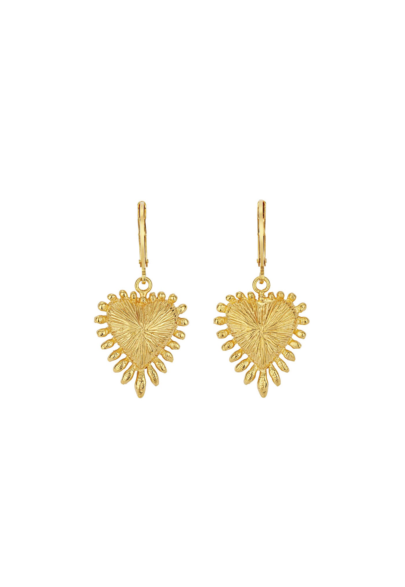 Heart Rays Earrings
