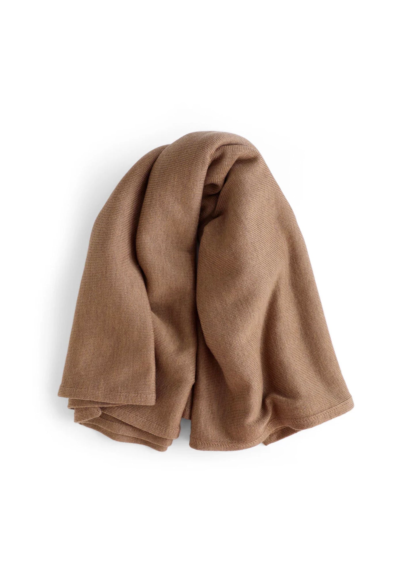 Caramel Oversized Knitted Wrap