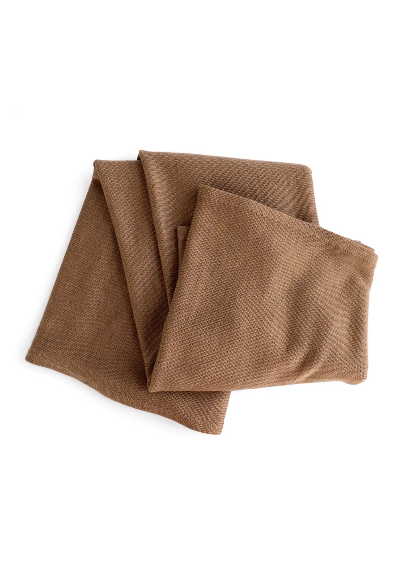 Caramel Oversized Knitted Wrap