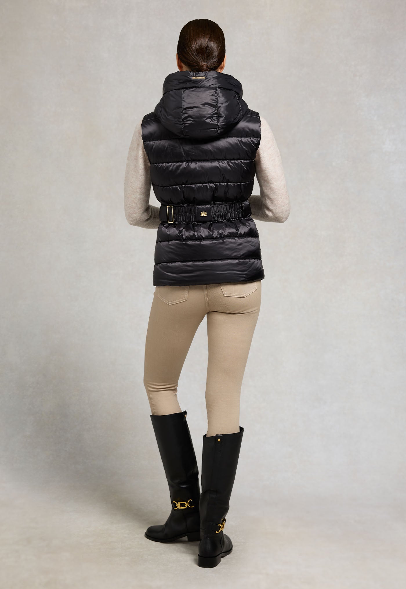 Arosa Gilet - Deep Black