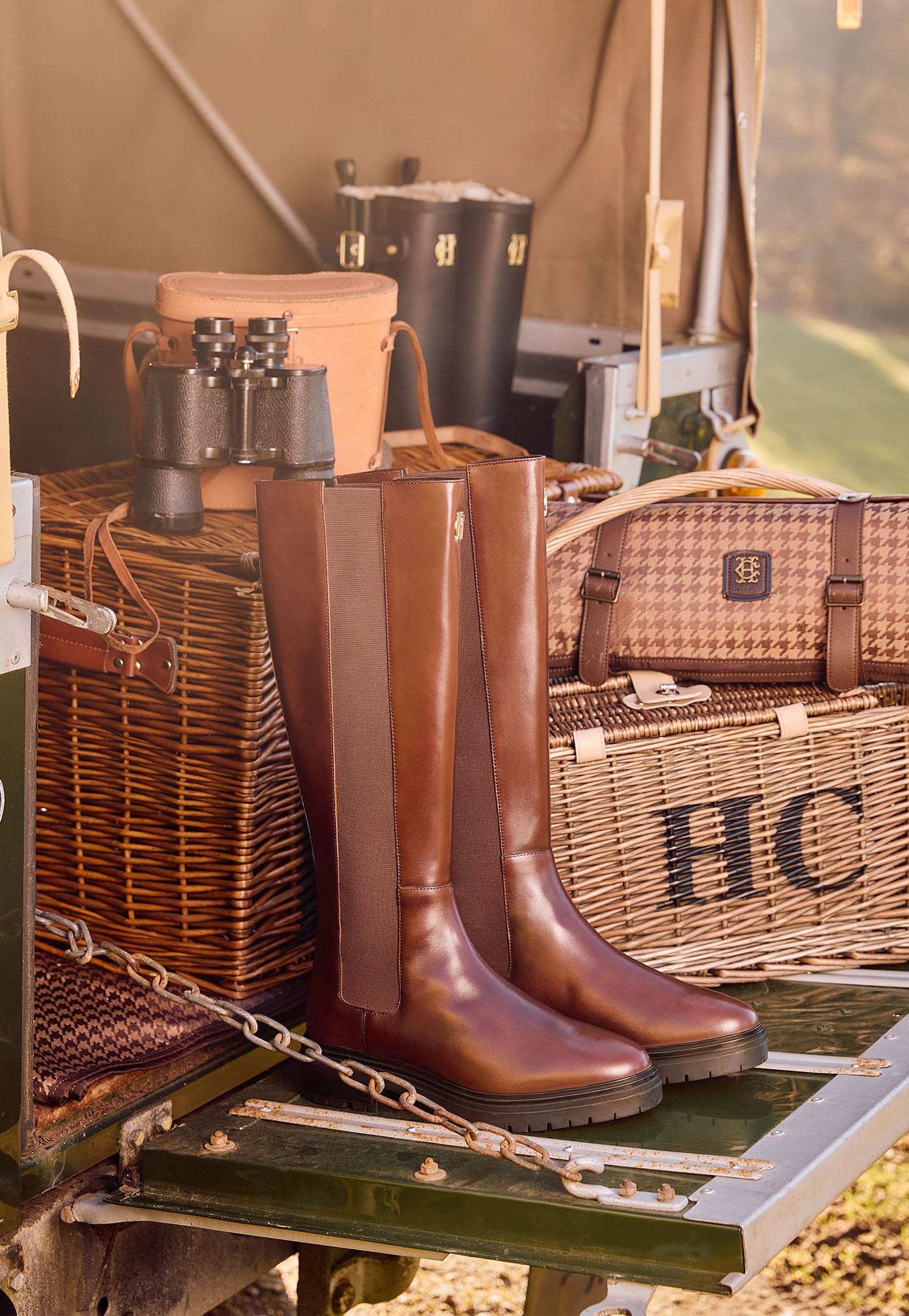 Astoria Knee Boot - Rich Chocolate