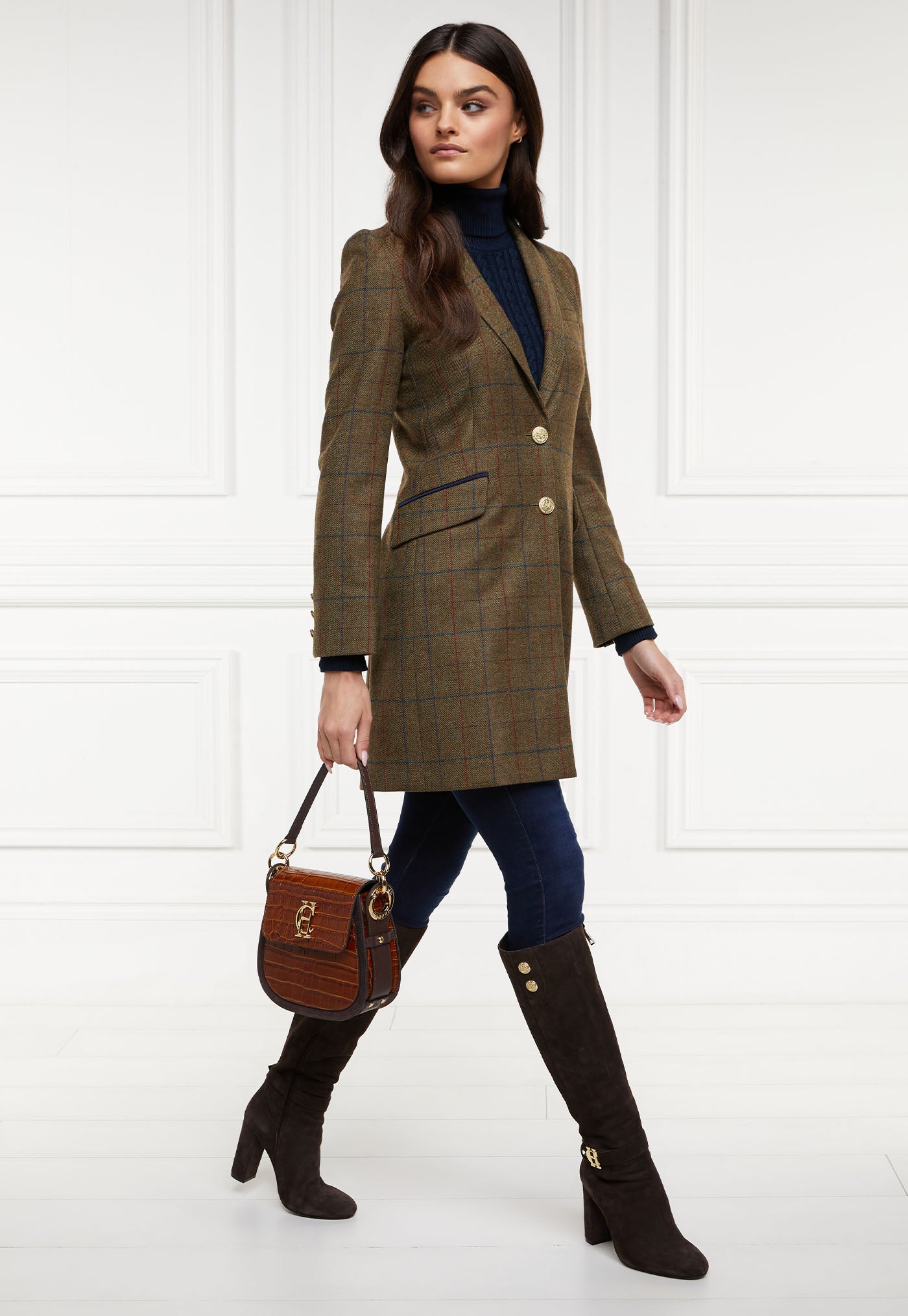 Highgrove Coat - Glen Green