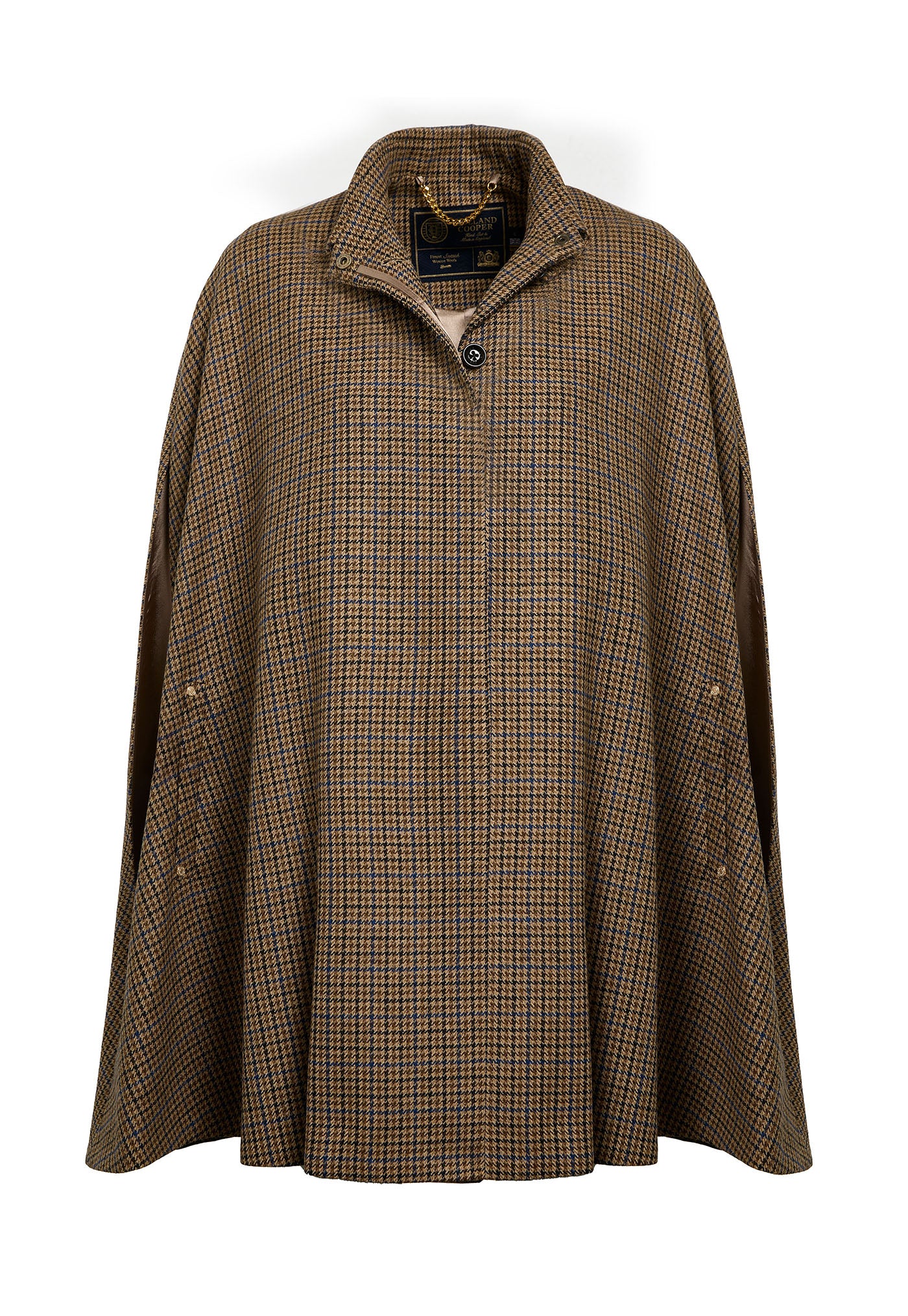 Knightsbridge Cape - Abbot Check Tweed