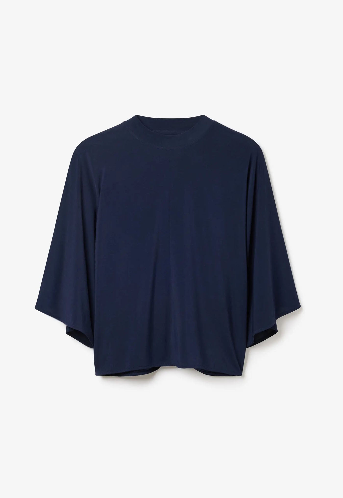 Jersey Kimono Top - Navy Blue