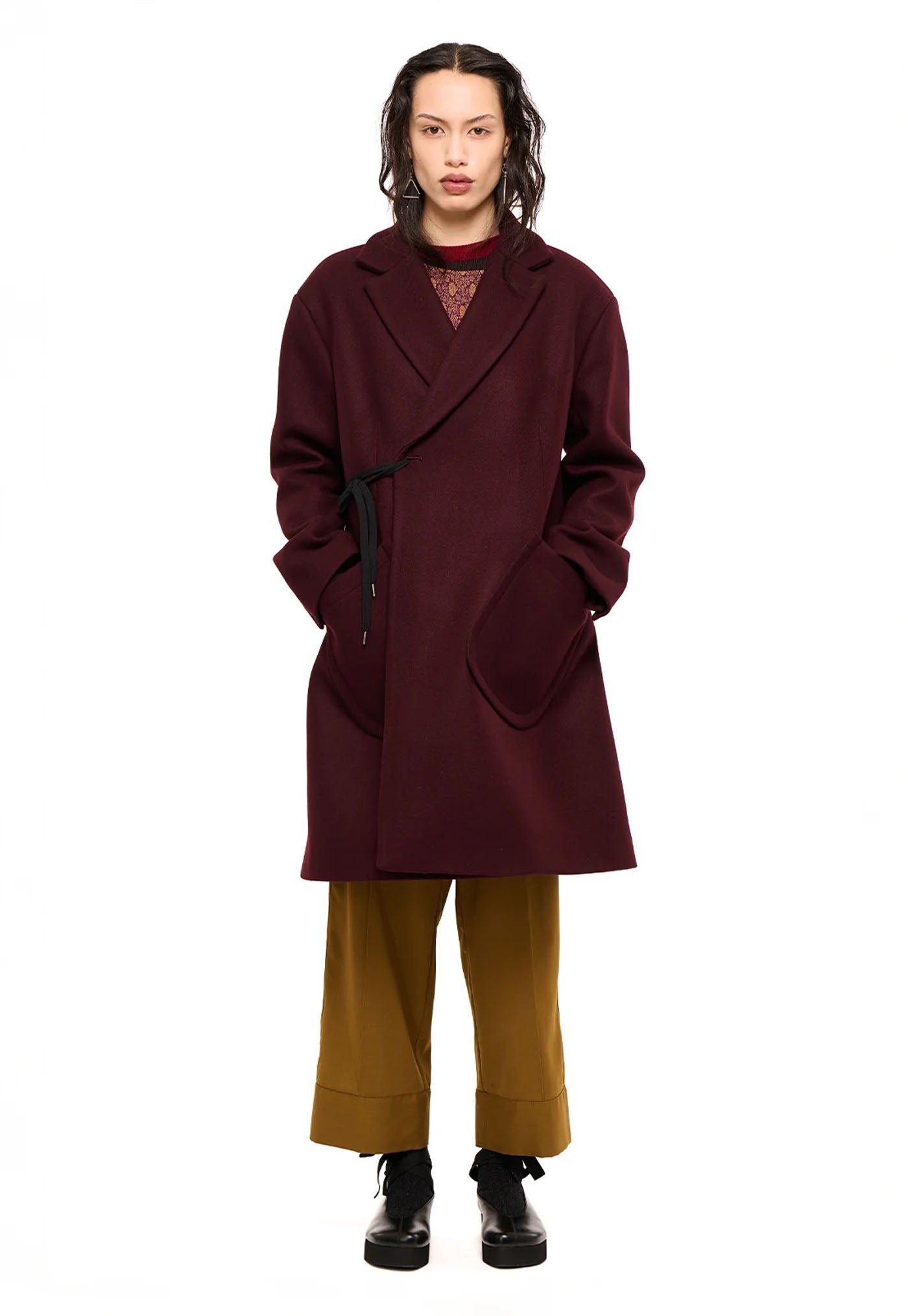 After-Party Coat - Bordeaux