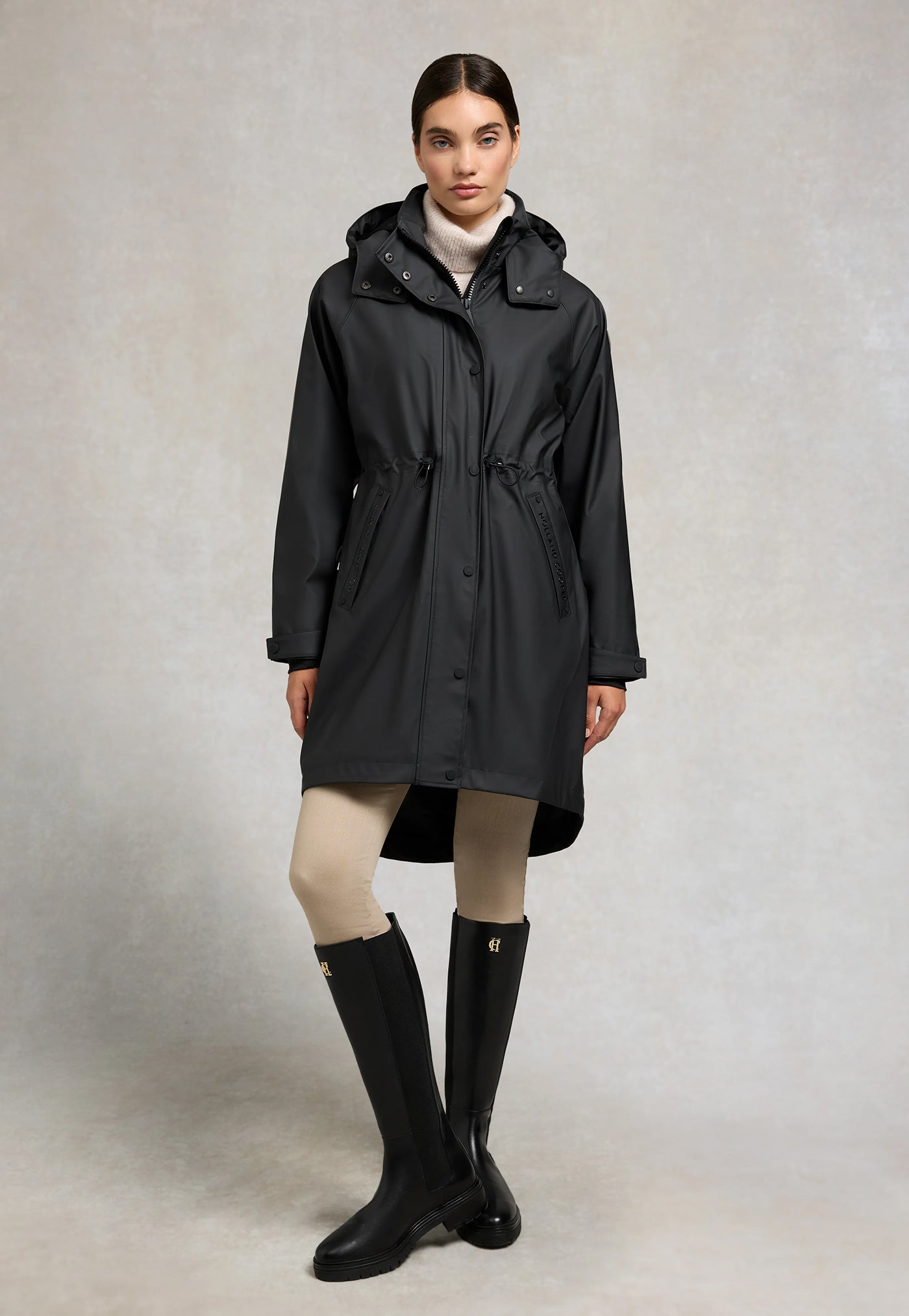 Chartwell Rain Parka - Black