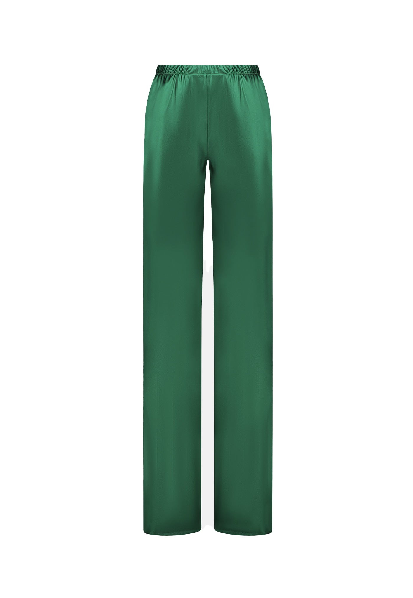 Ophelia Pant - Emerald Green Silk sold by Angel Divine