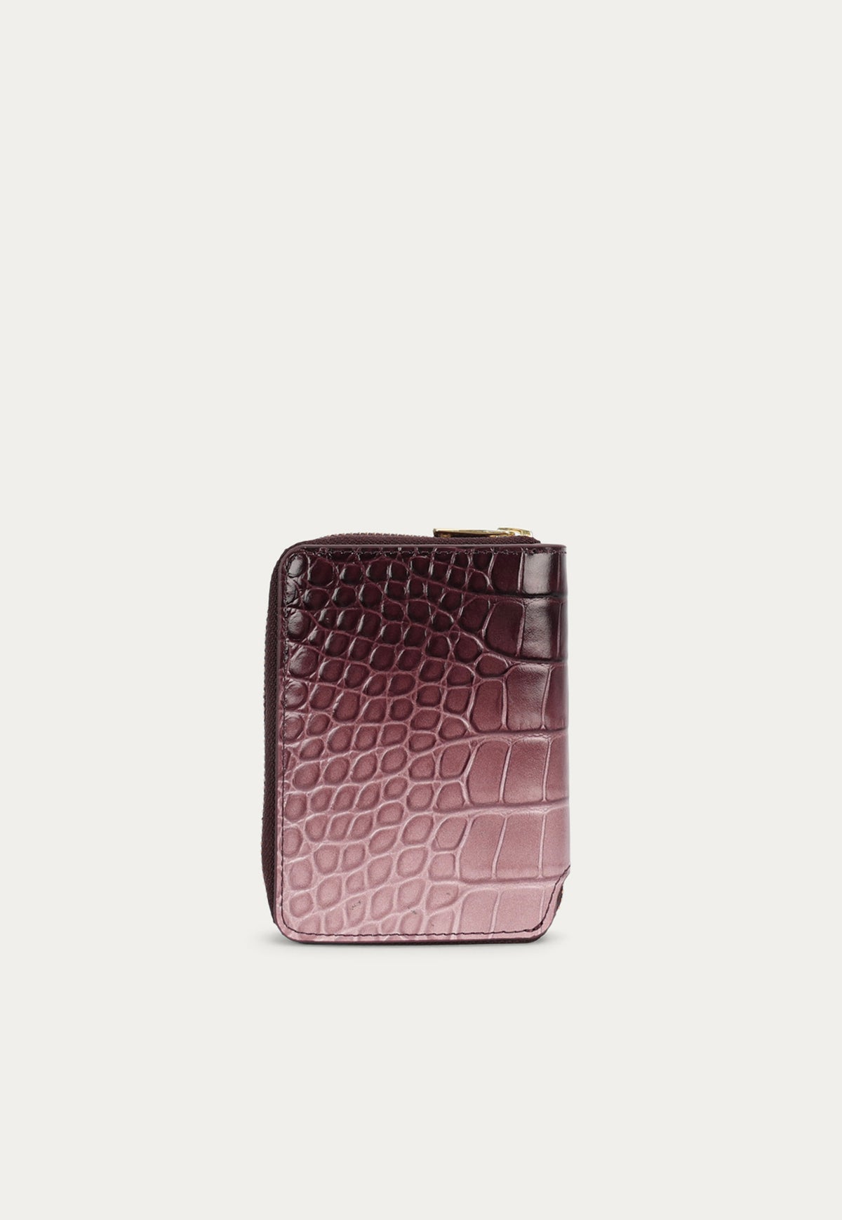 Mini Wallet - Eclipse Croc