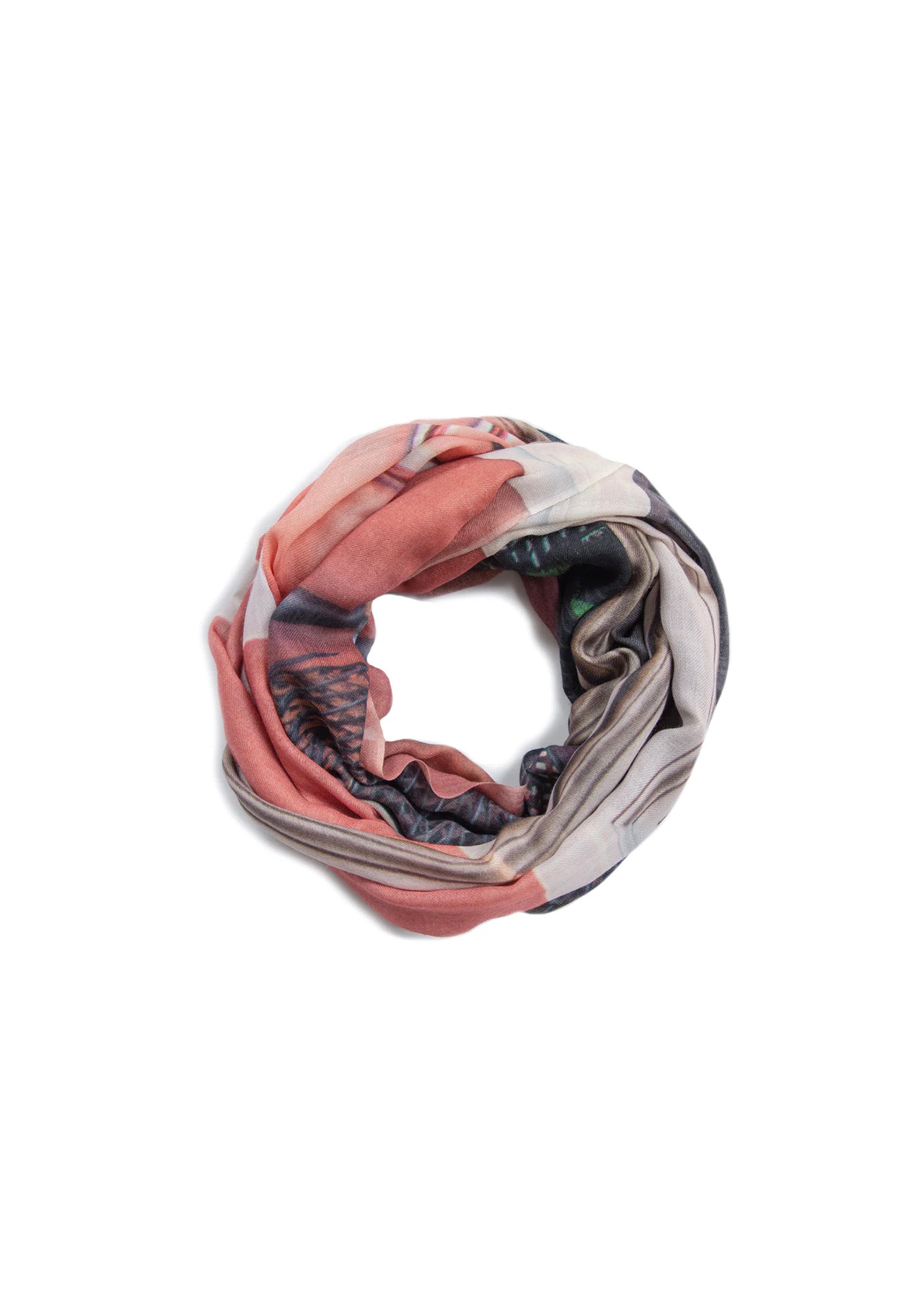 Palma Pink Oversized Wool/Silk Scarf sold by Angel Divine